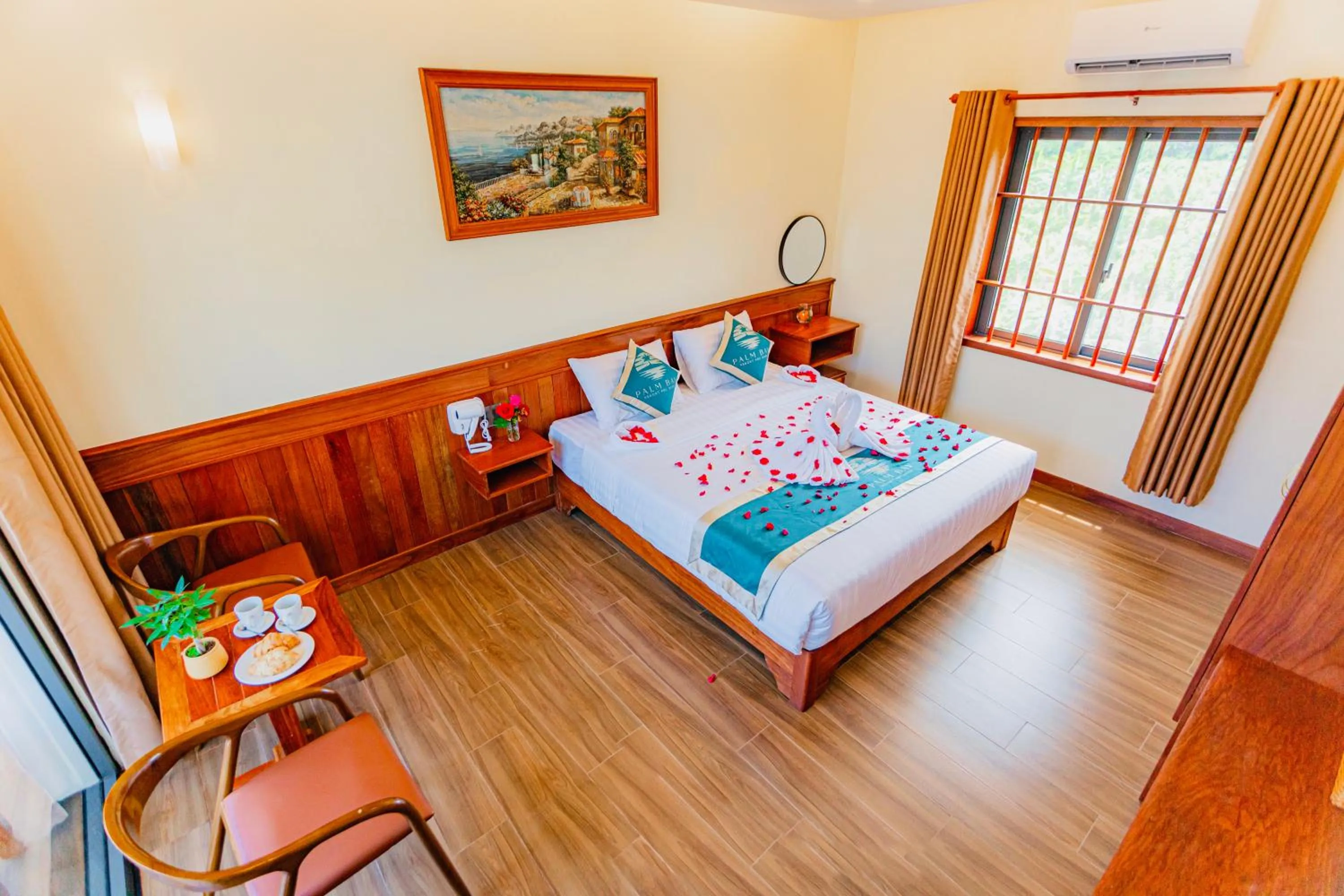 Bed in Palm Bay Resort Phu Quoc