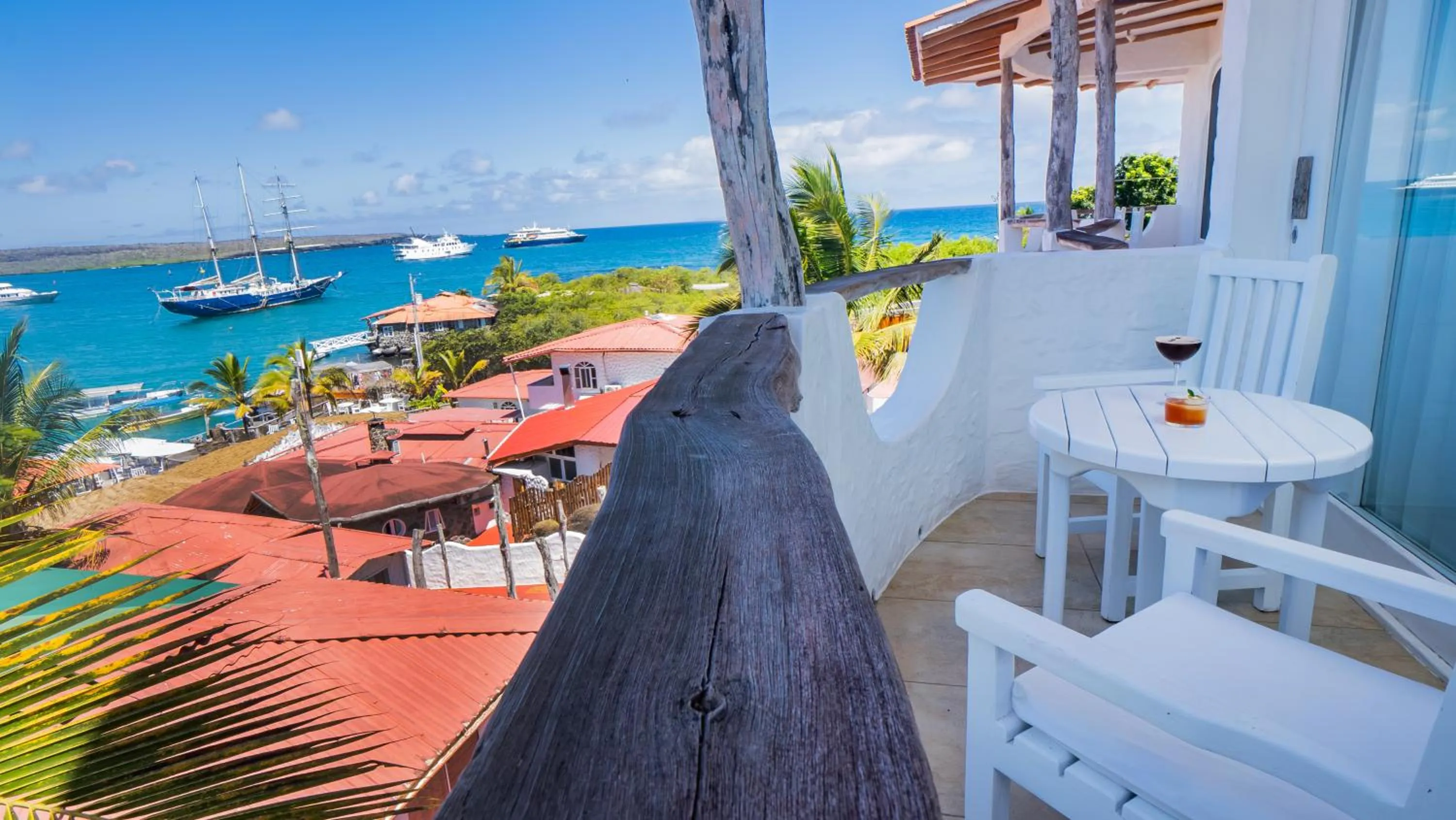 Balcony/Terrace in Hotel Angermeyer Waterfront Inn