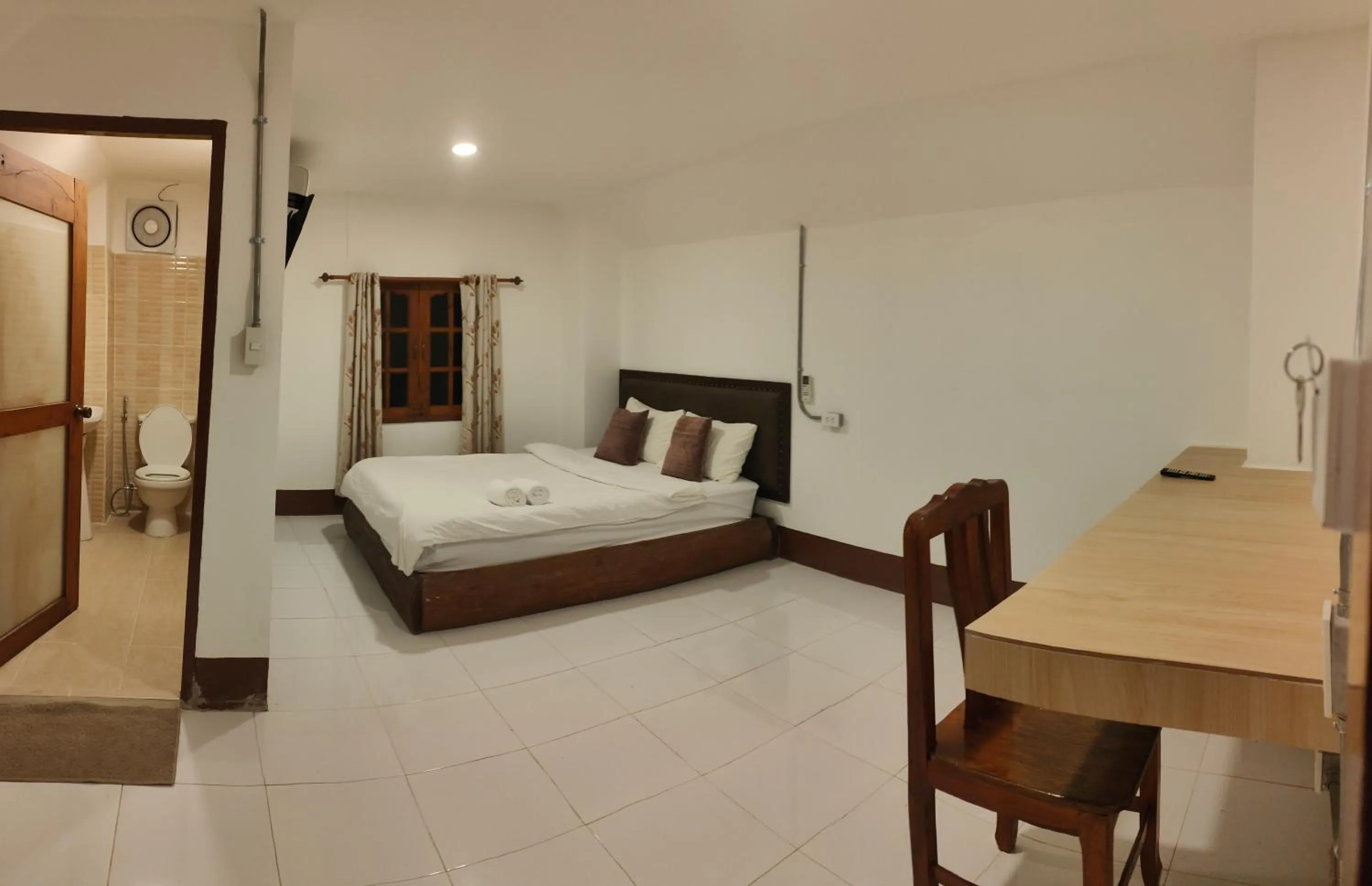 Bed in PaiFamilyRESORT