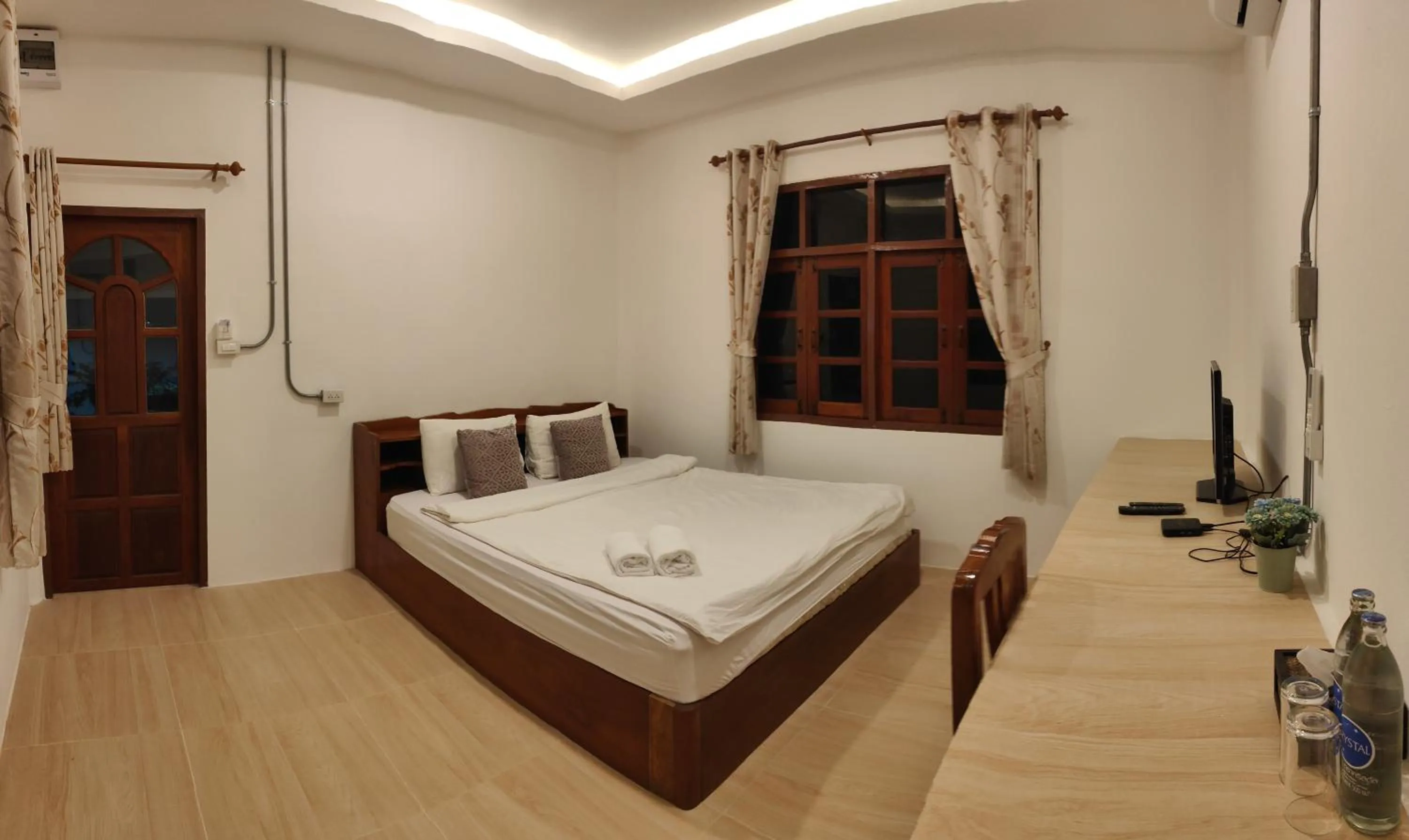 Bed in PaiFamilyRESORT