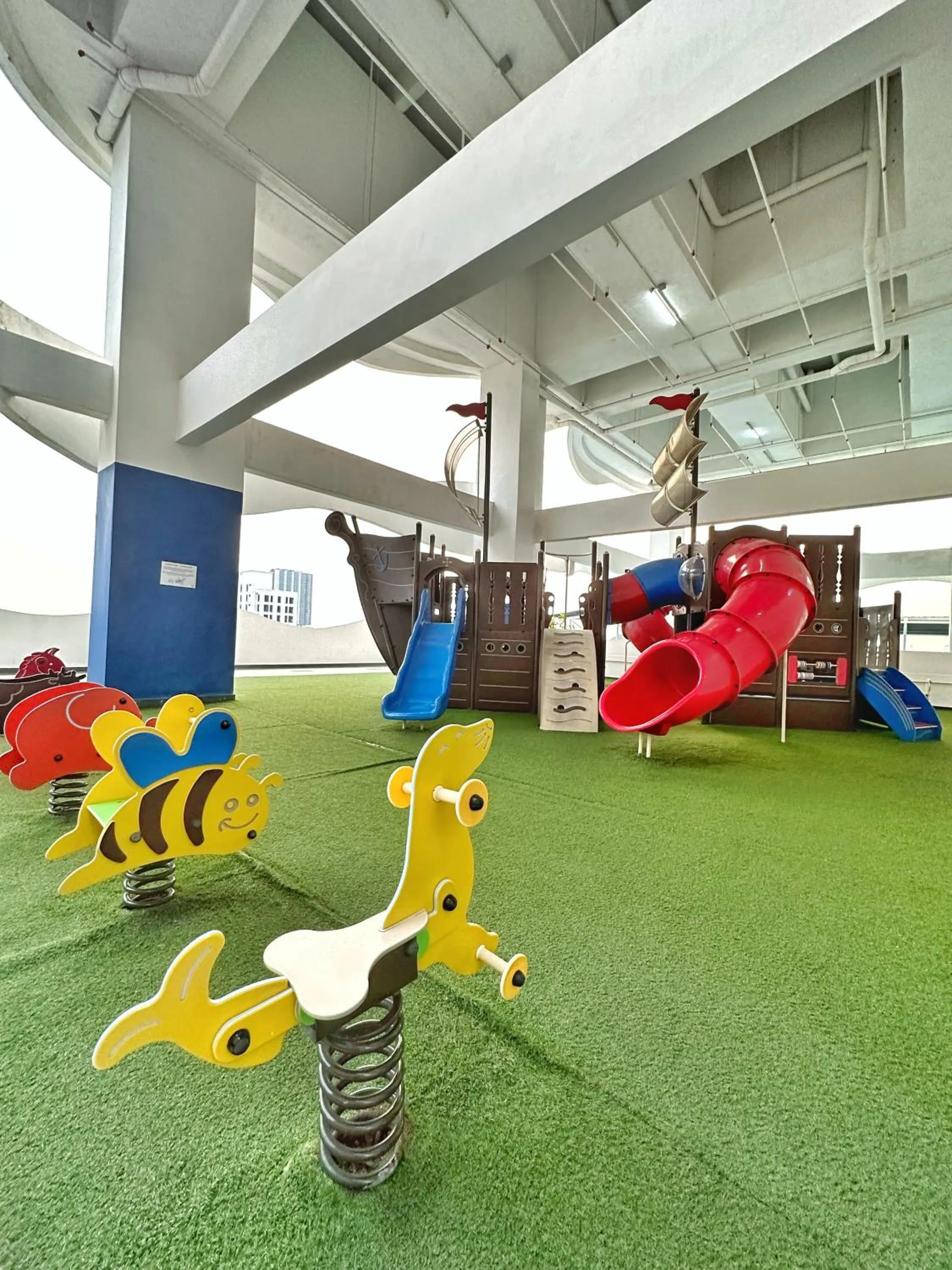 Children play ground in Penthouse Melaka by BeWiseley