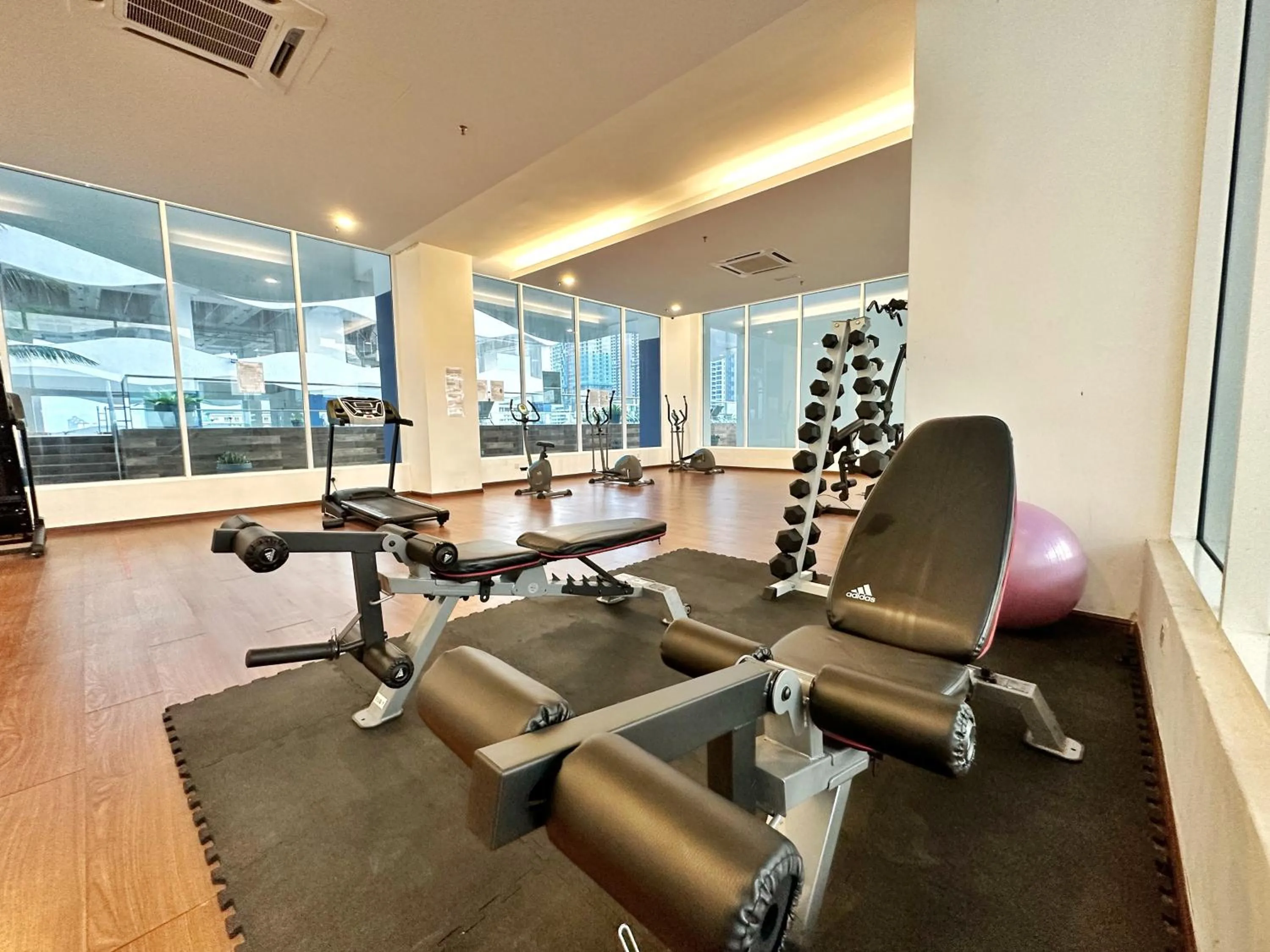 Fitness centre/facilities in Penthouse Melaka by BeWiseley