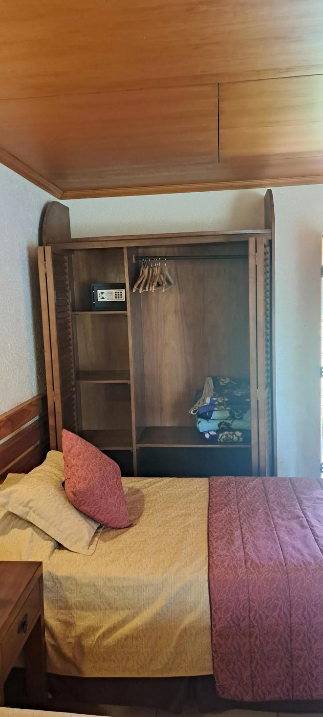 Bed in Hotel Puku Vai