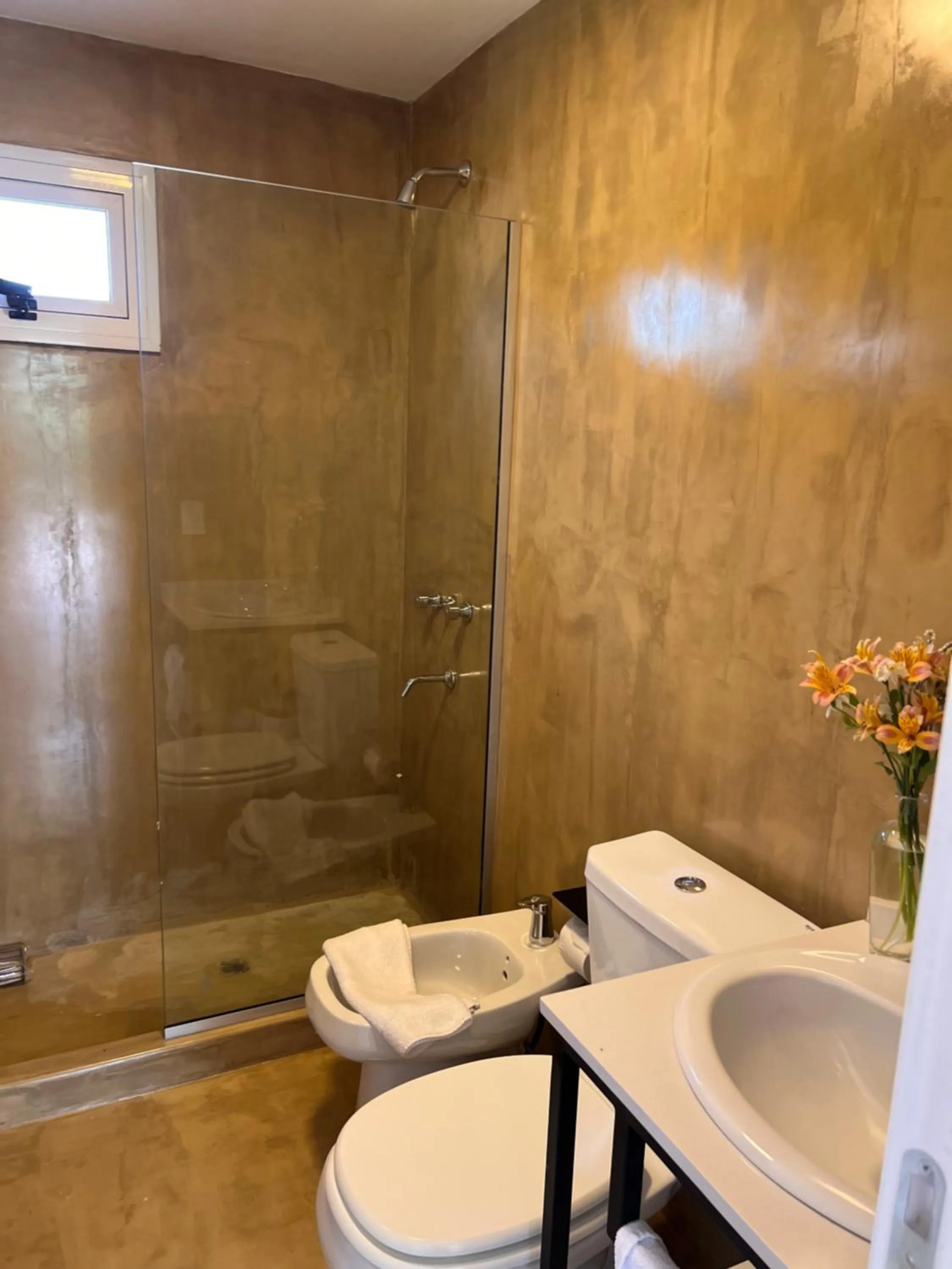 Toilet in Cabañas del lago