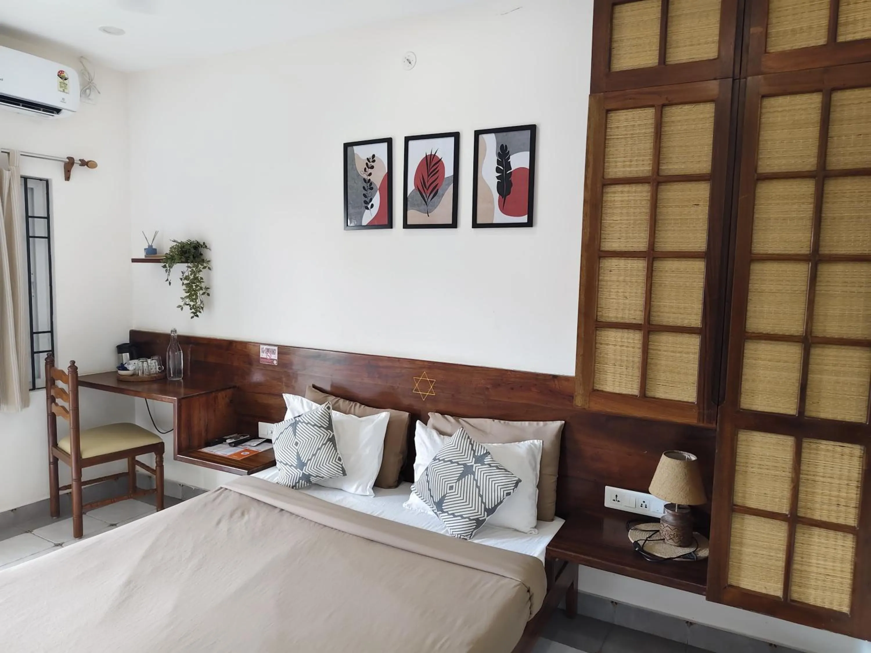 Decorative detail, Bed in Casa Mel