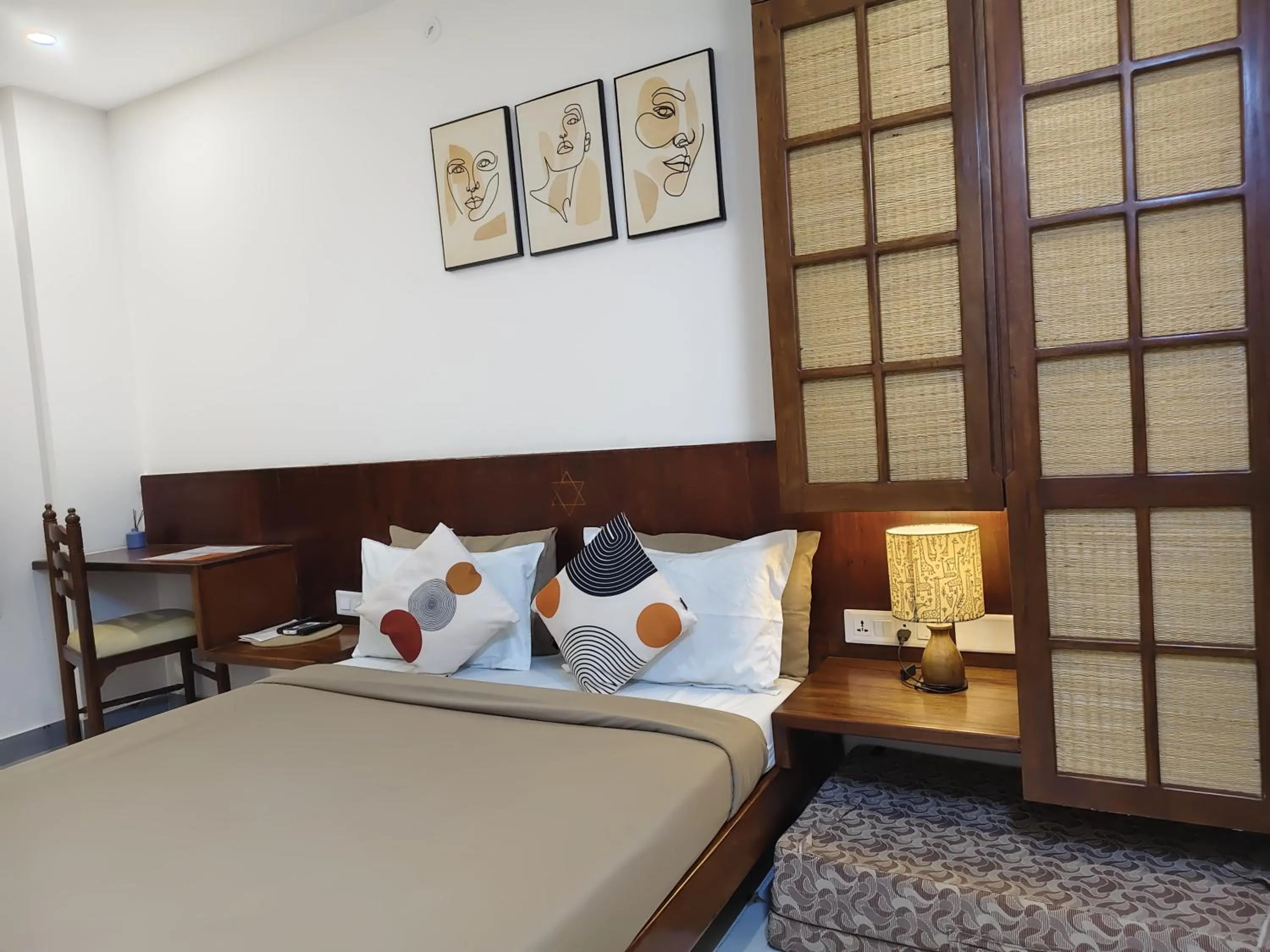 Decorative detail, Bed in Casa Mel