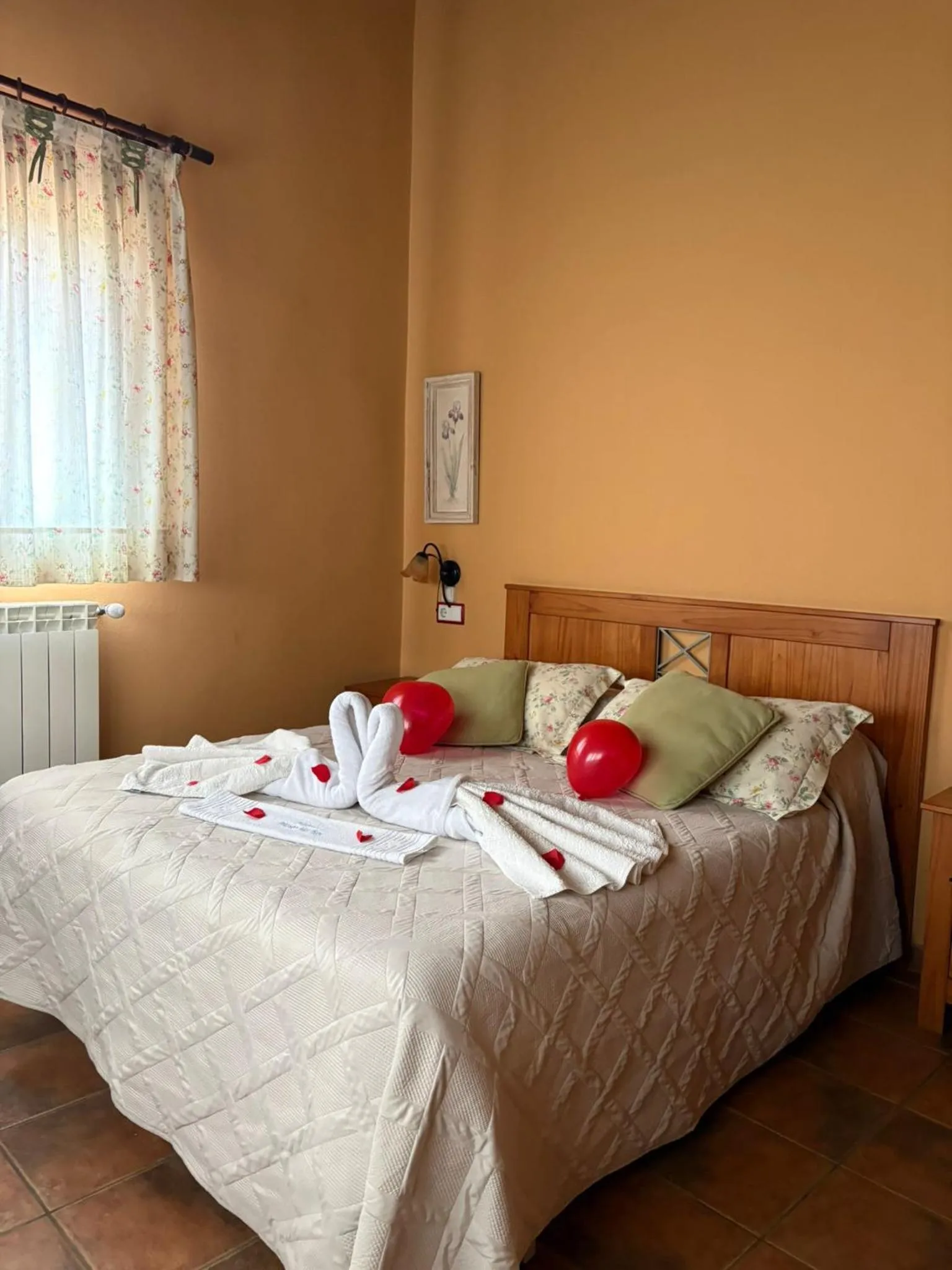 Bed in Hostal meson del rey