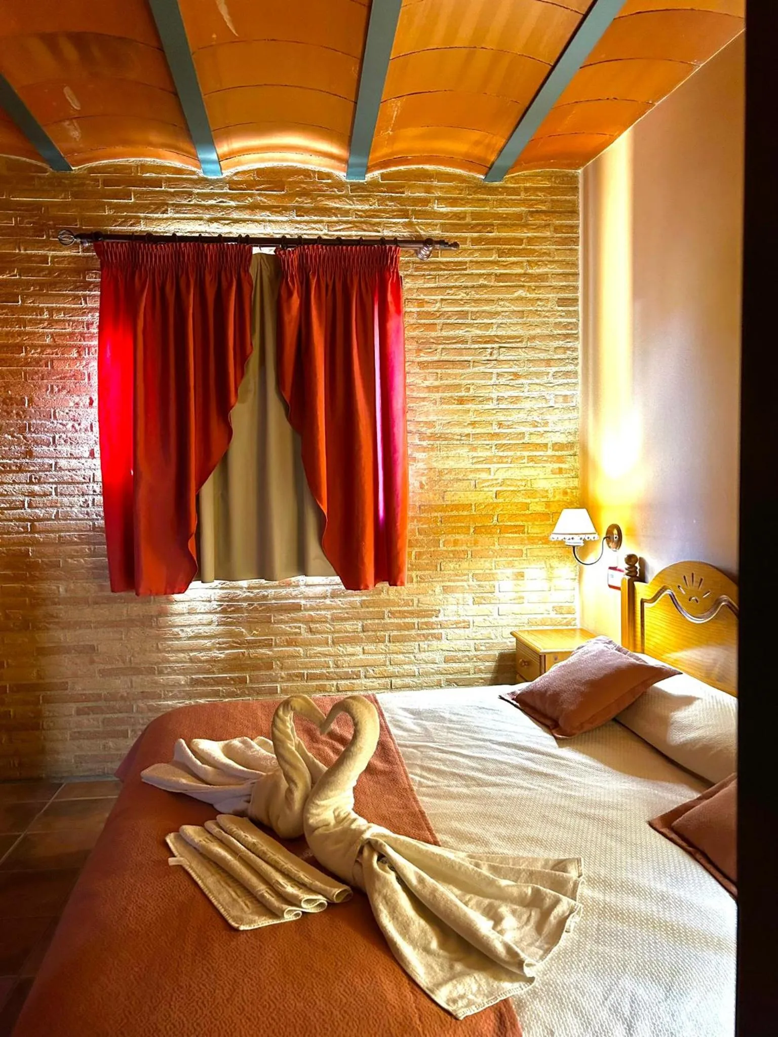 Bed in Hostal meson del rey