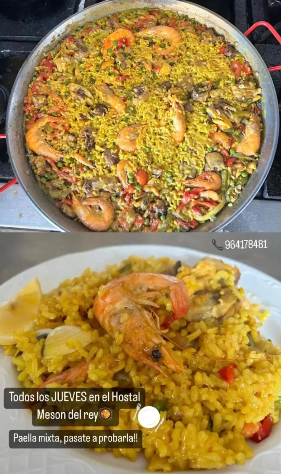 Restaurant/places to eat in Hostal meson del rey