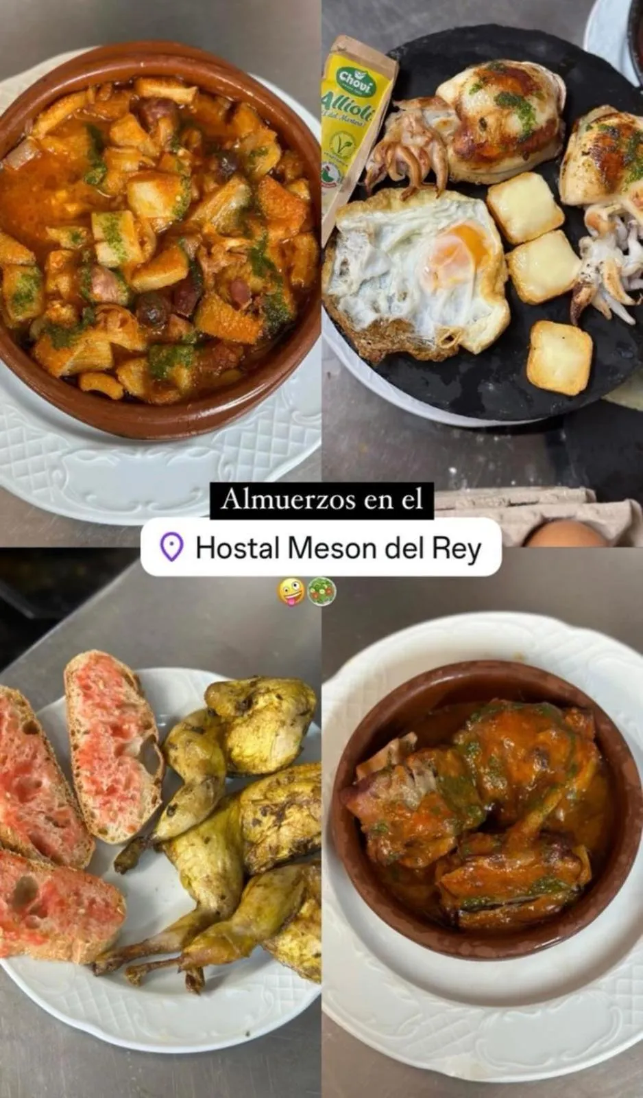 Restaurant/places to eat in Hostal meson del rey
