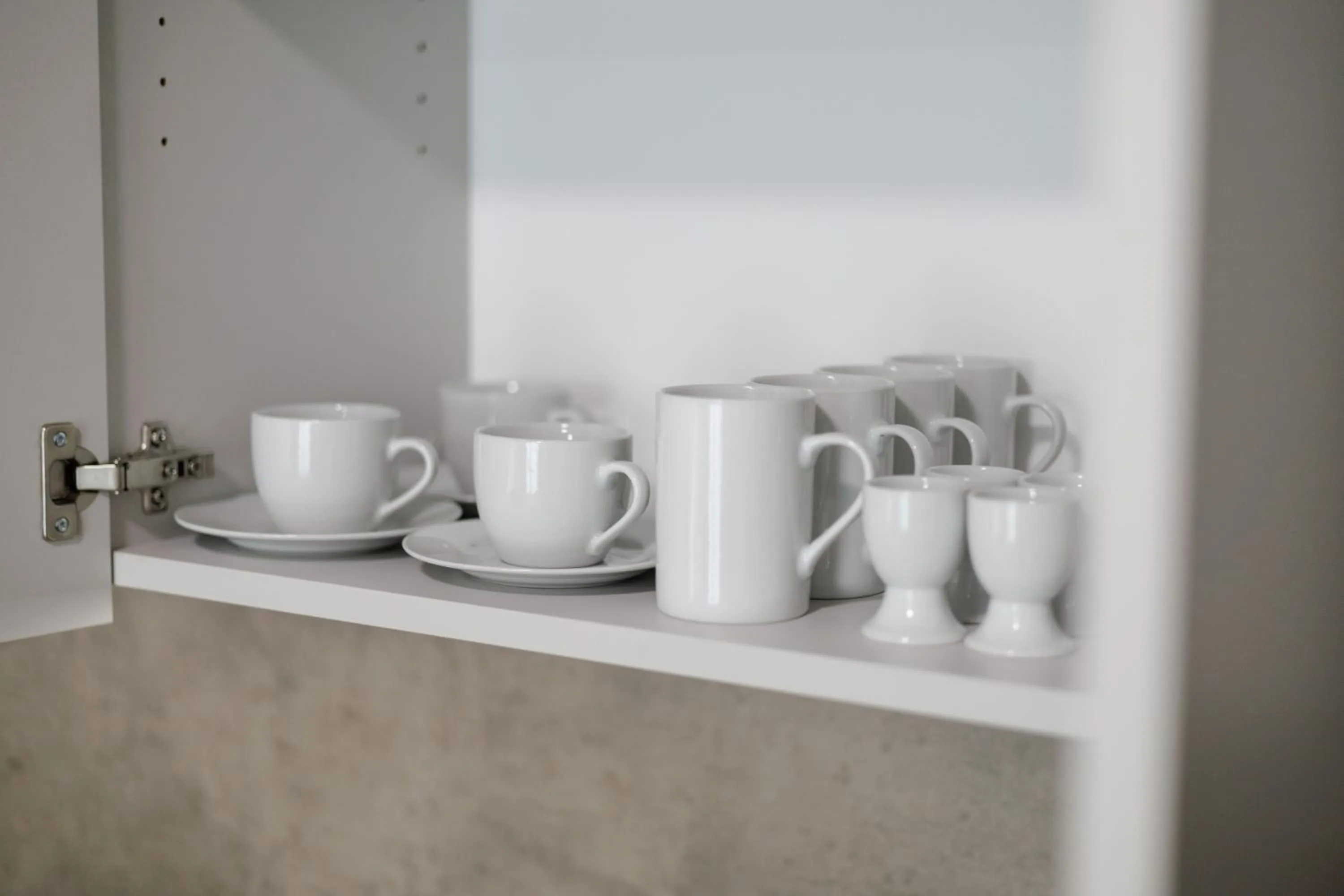 Kitchen or kitchenette in Aparthotel Na Klenici