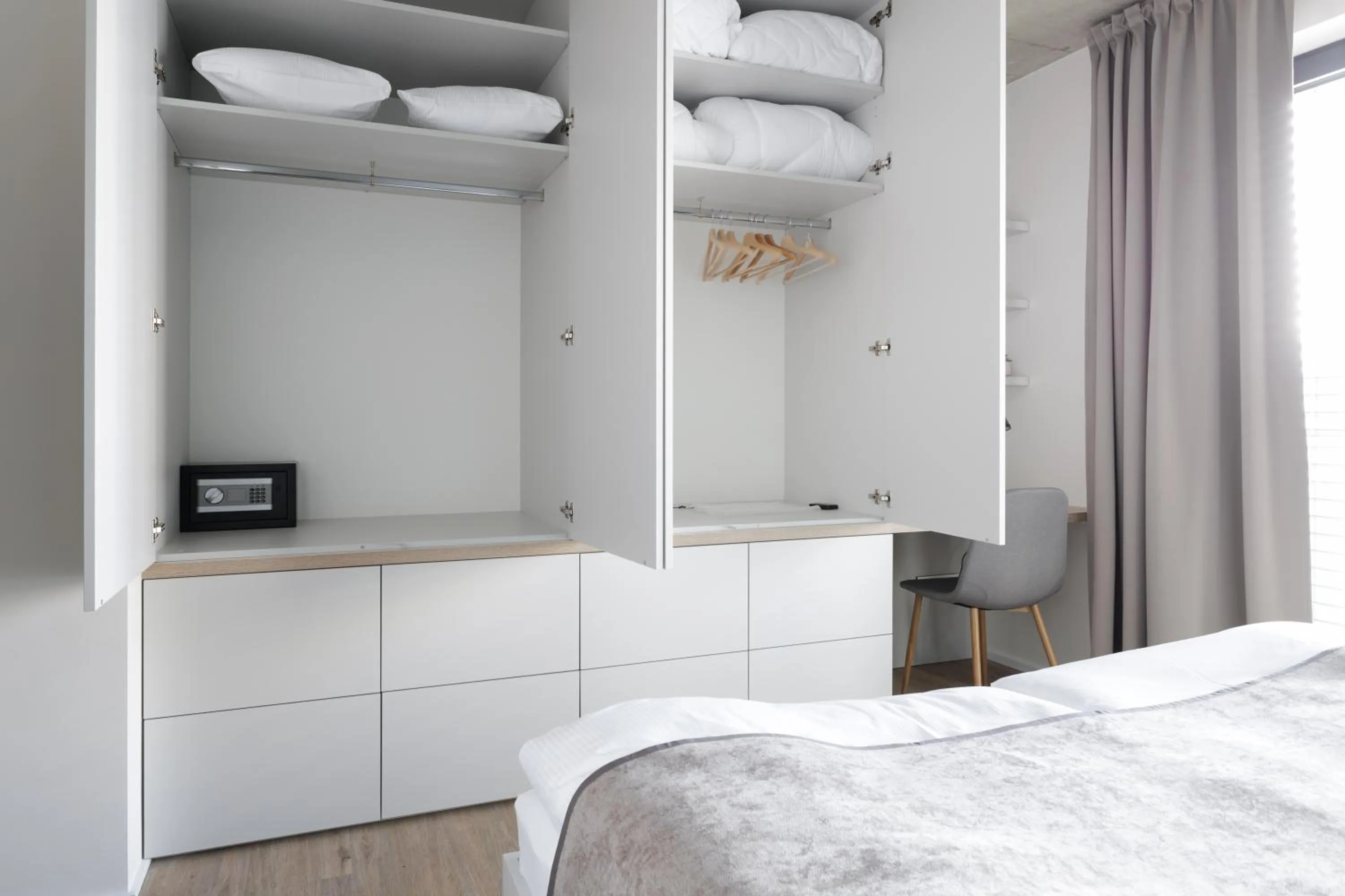 Bed in Aparthotel Na Klenici