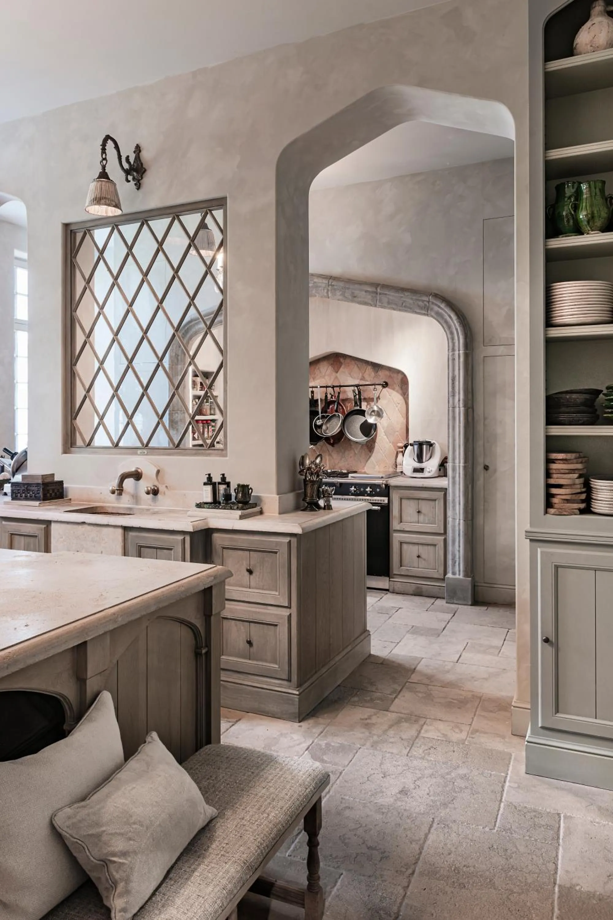 kitchen in The Notary