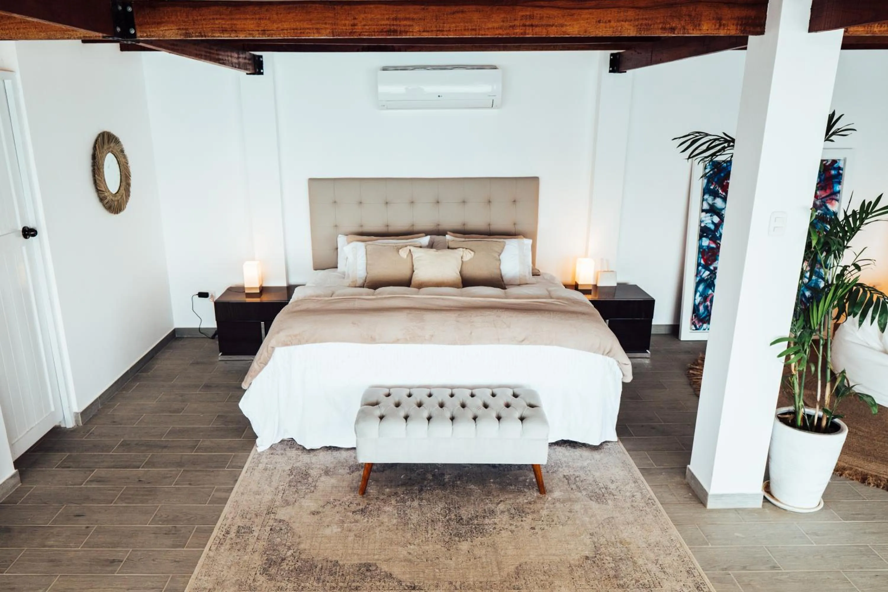 Bed in Atenas Hotel Boutique