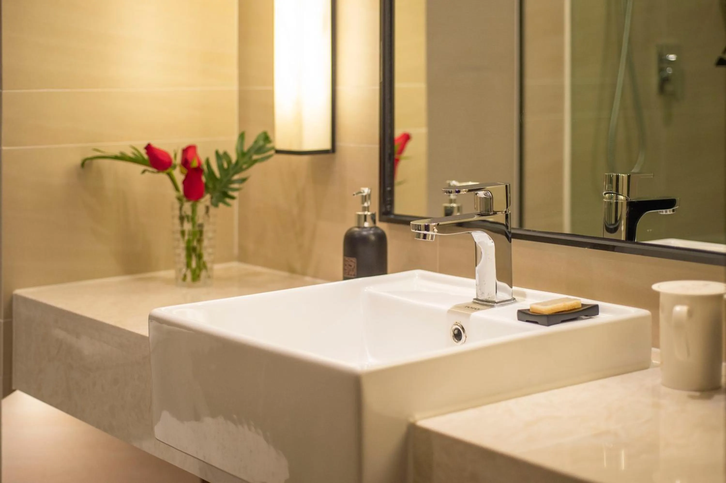 Toilet in SSAW Boutique Hotel Shanghai Huangpu River