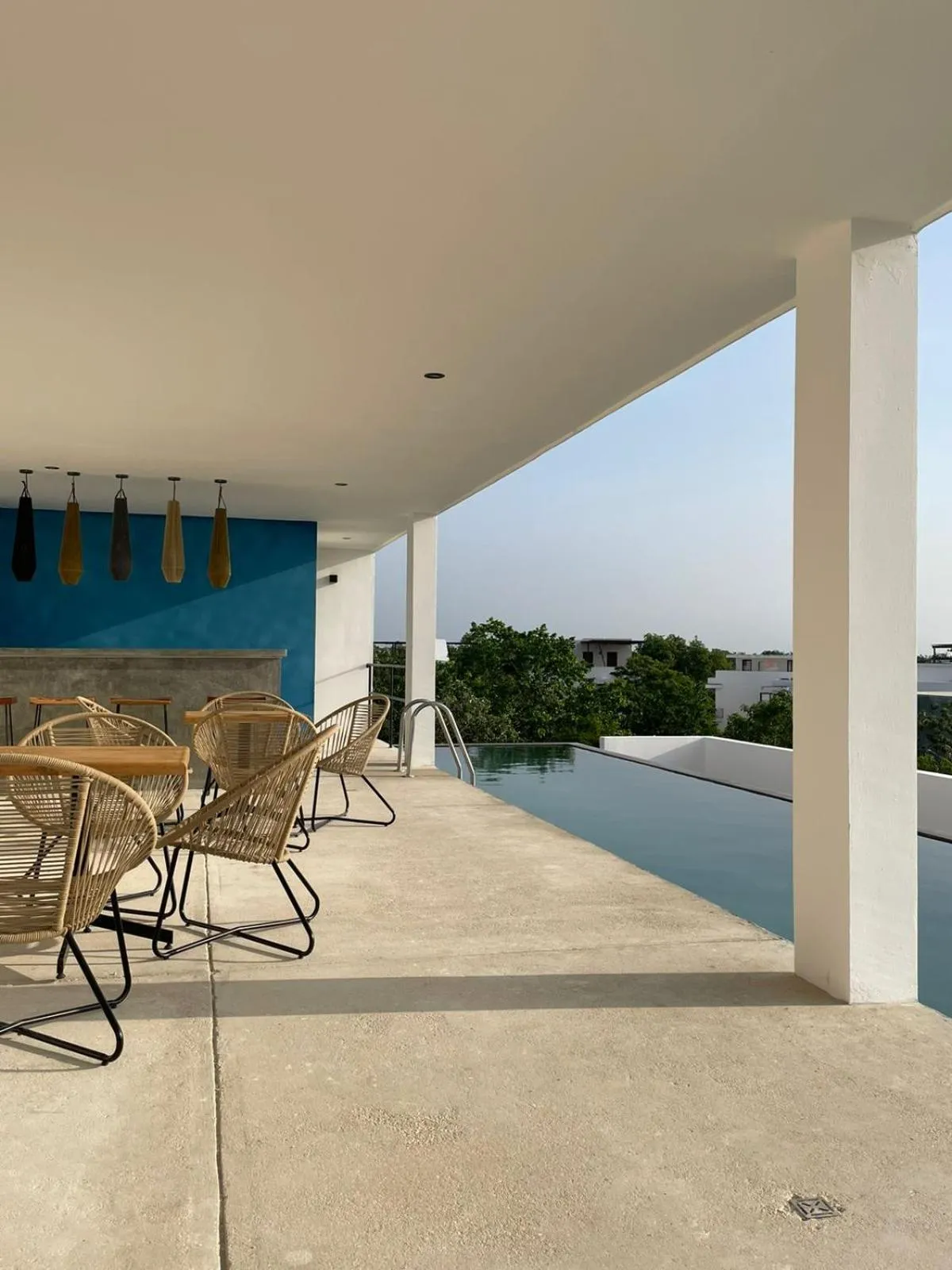 sunbed in Erena Tulum