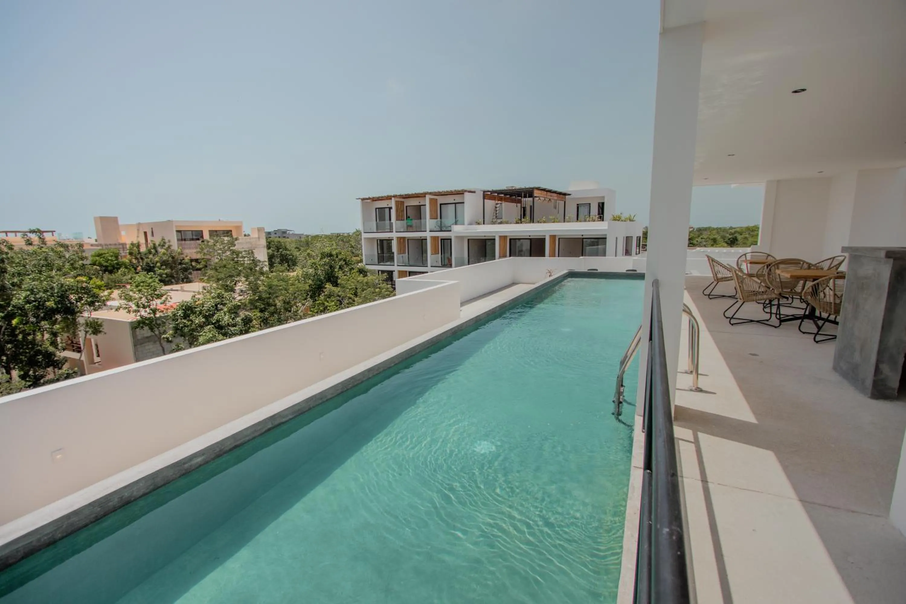 Swimming pool in Erena Tulum