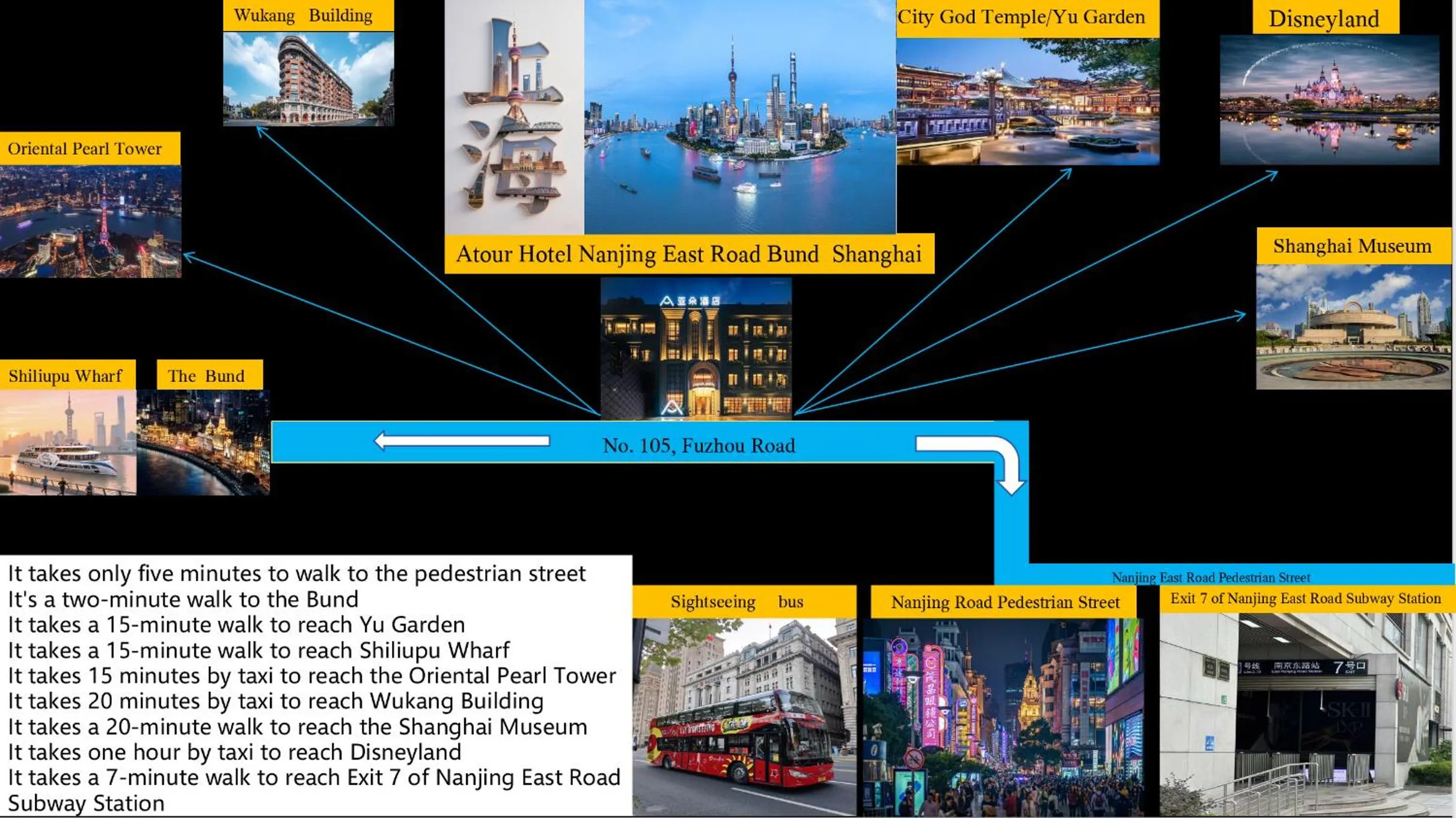 Property logo or sign in Shanghai Atour Hotel On The Bund- People Square-FreeMini Bar and Free Night Snacks