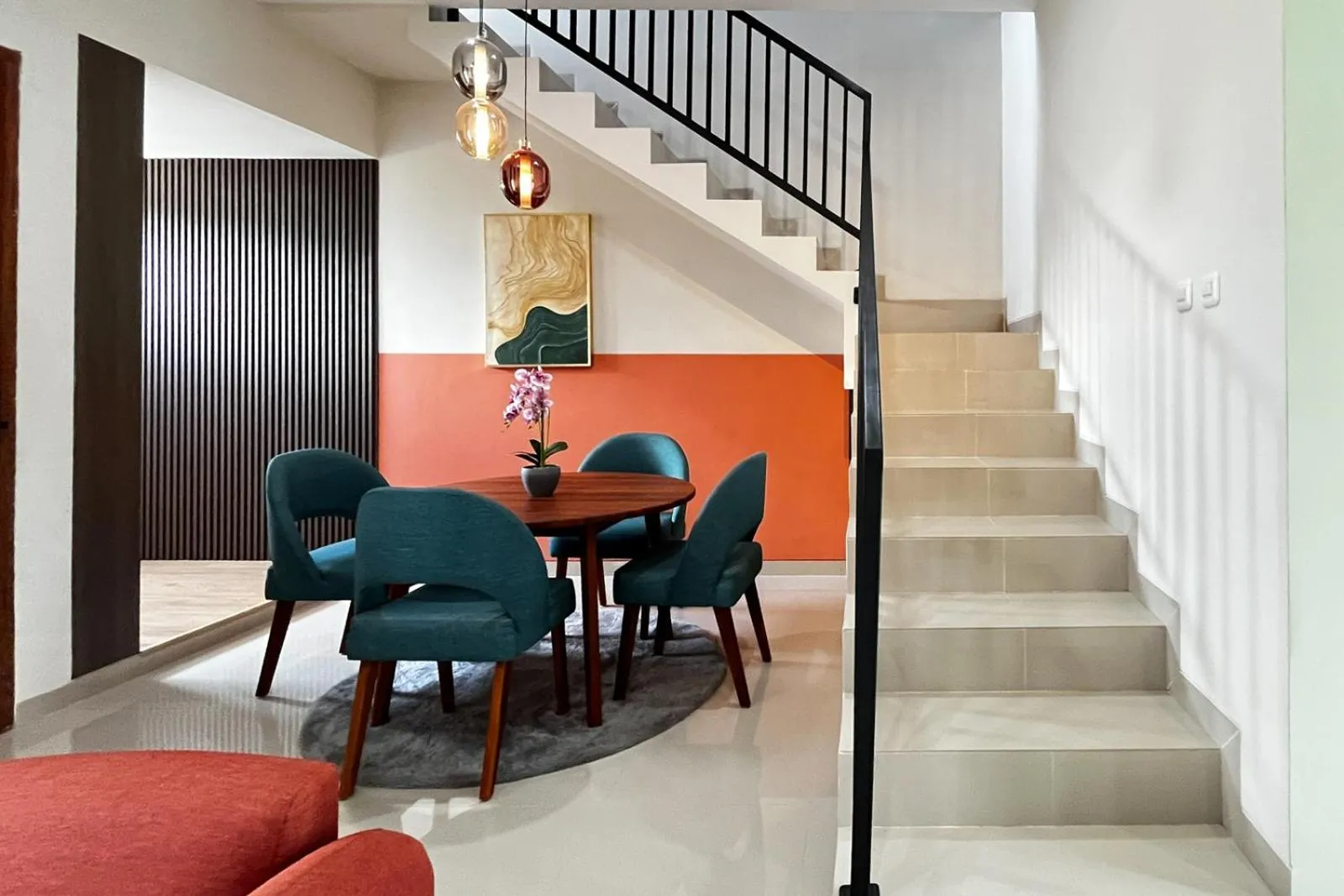 Dining area in TwoSpaces Living at Panorama Villas