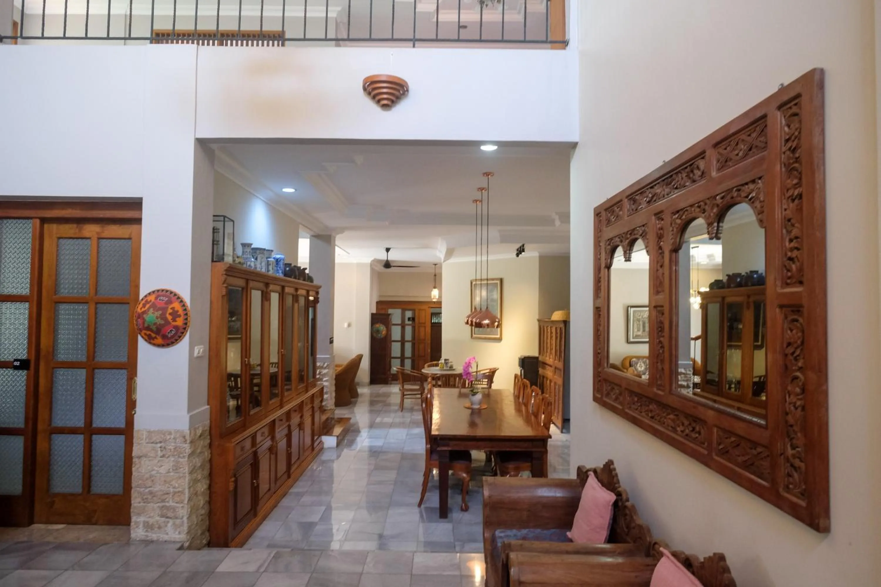 Floor plan in SAREH VILLA by The Lavana