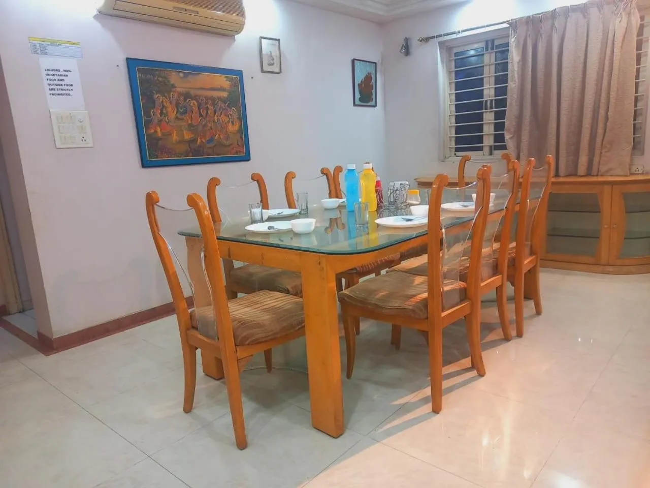 Seating area in Elis Hospitality Service Parth Bungalow