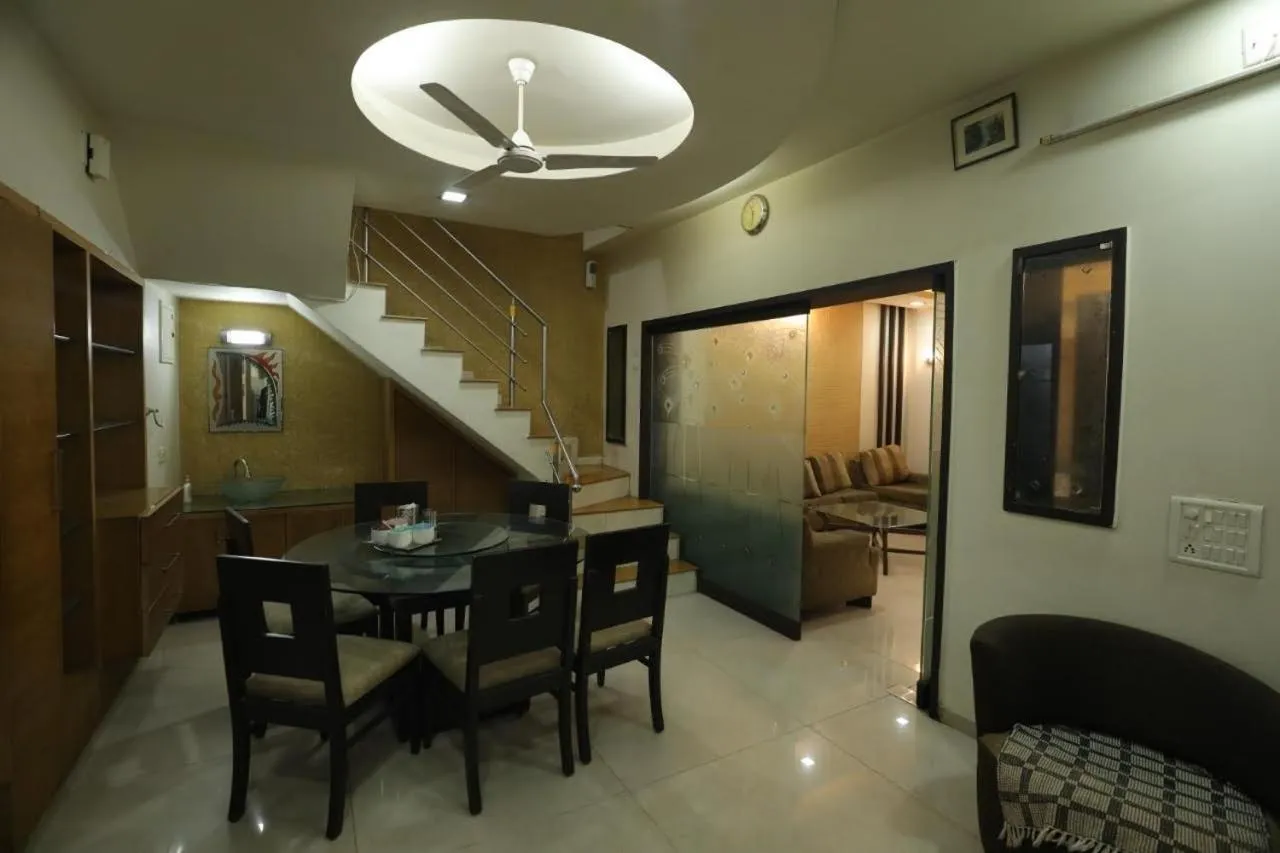 Seating area in Elis Hospitality Service Parth Bungalow