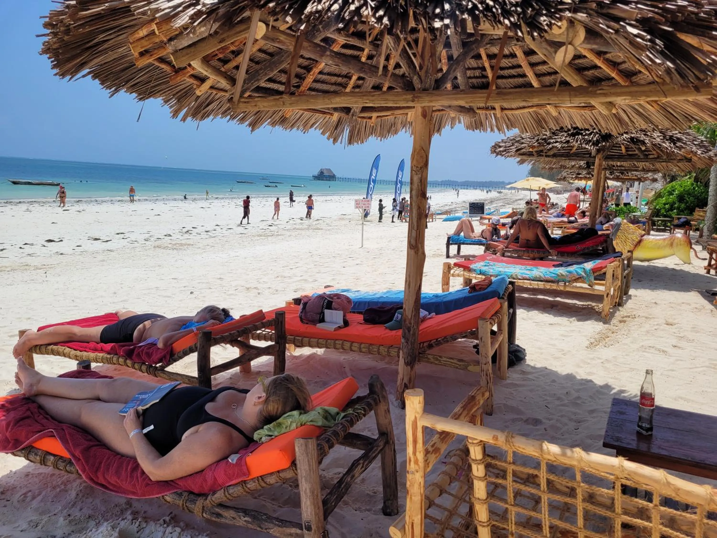 sunbed in Sipano Beach Lodge Kiwengwa