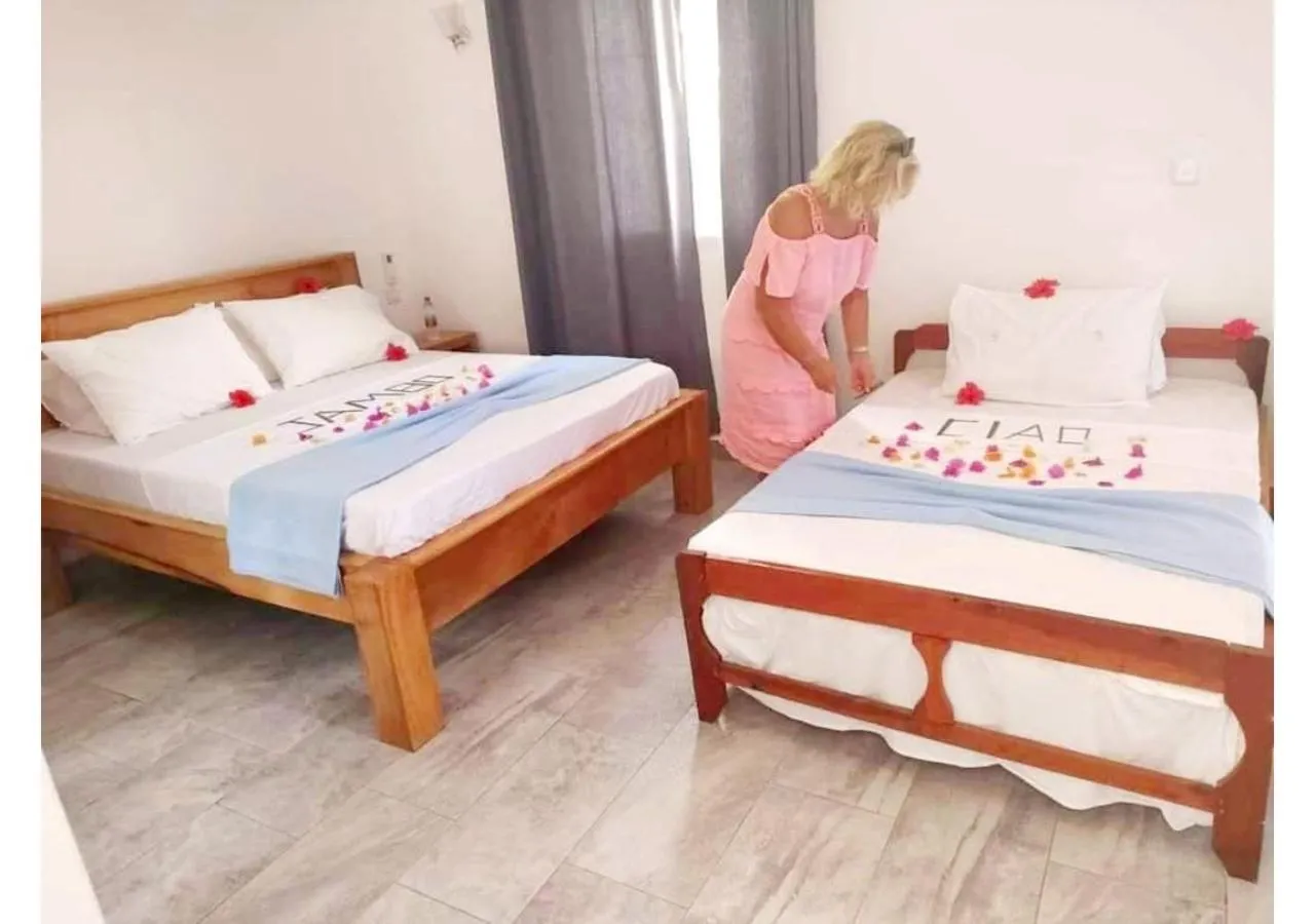 Bedroom, Bed in Sipano Beach Lodge Kiwengwa