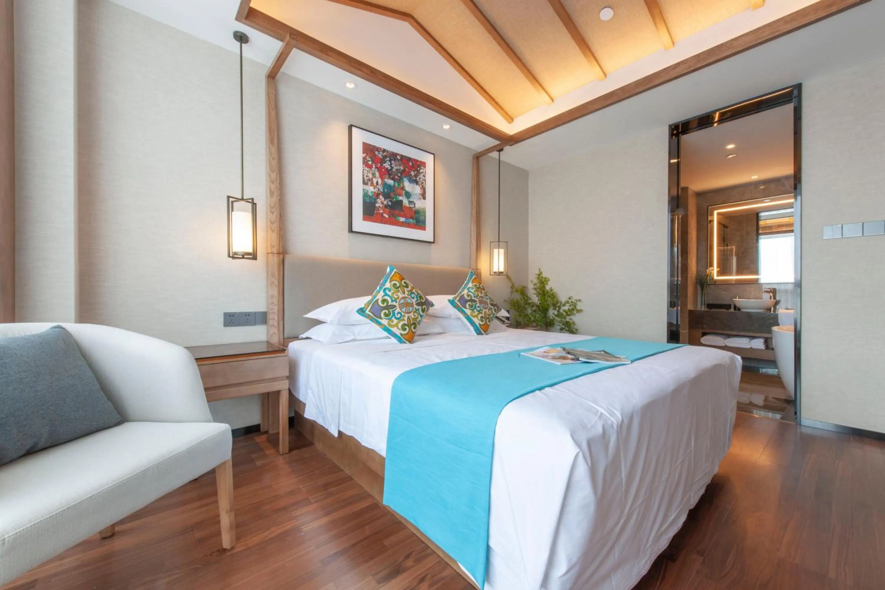 Bedroom in SSAW Boutiquel Hotel Xizi