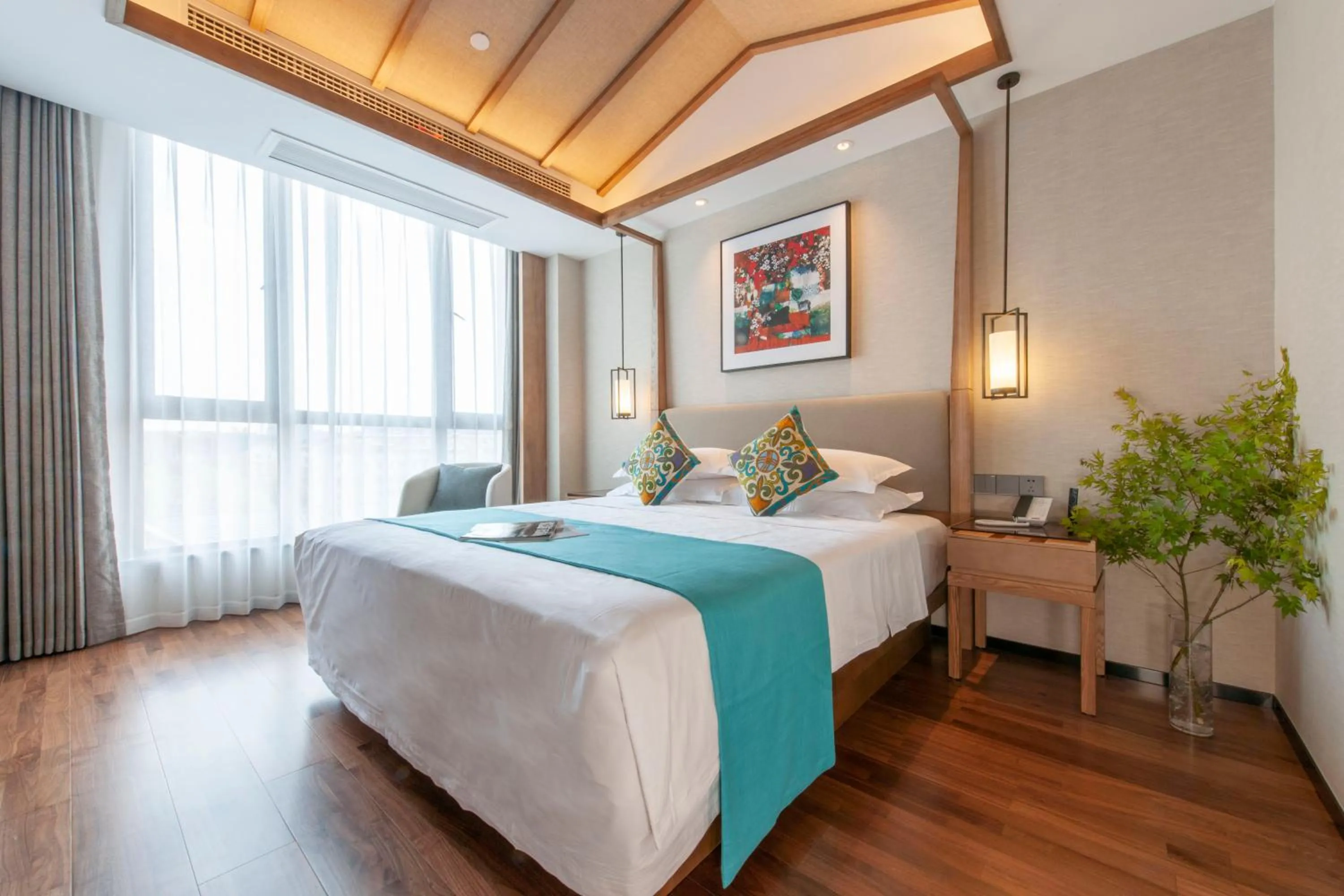 Bedroom in SSAW Boutiquel Hotel Xizi