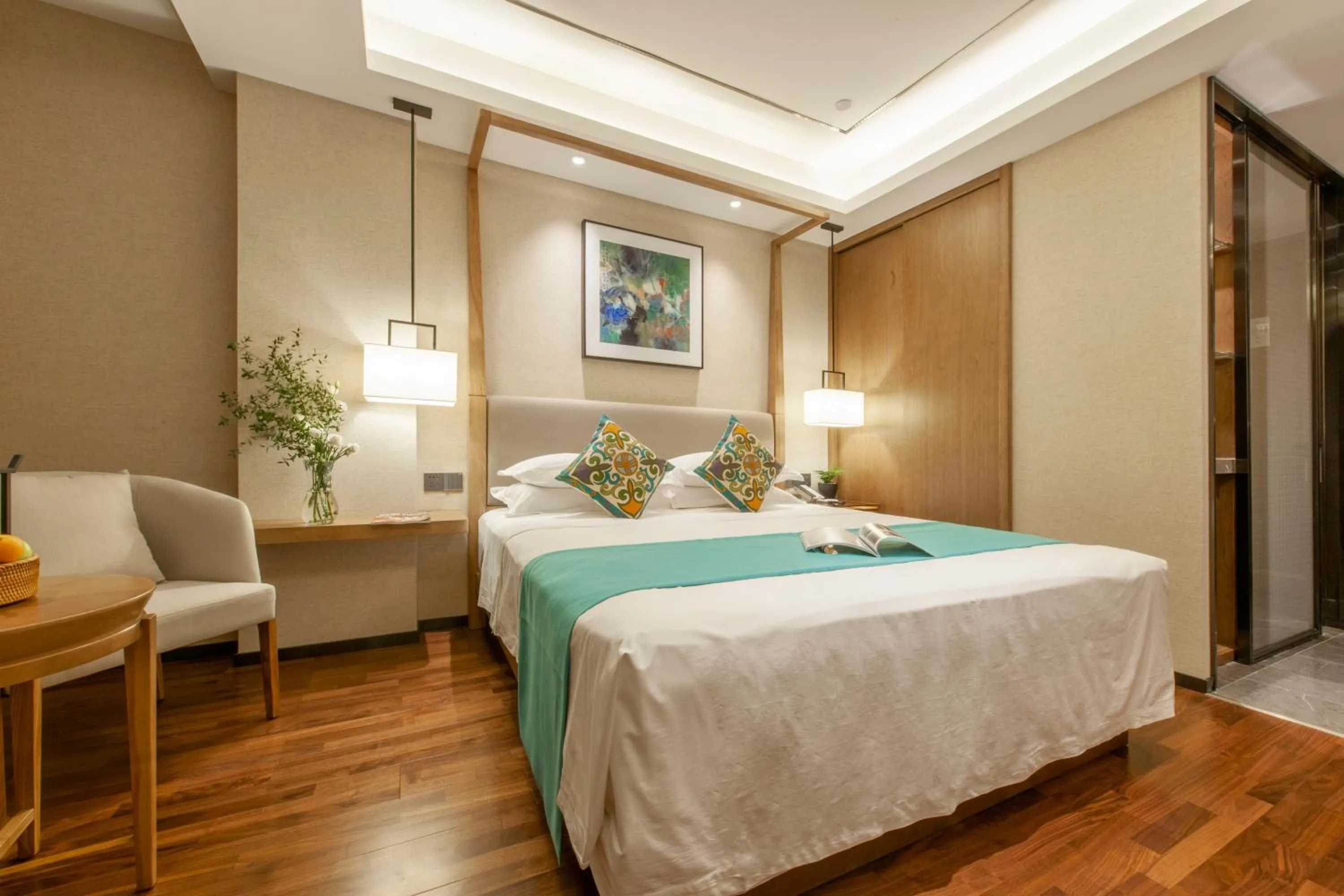 Photo of the whole room in SSAW Boutiquel Hotel Xizi