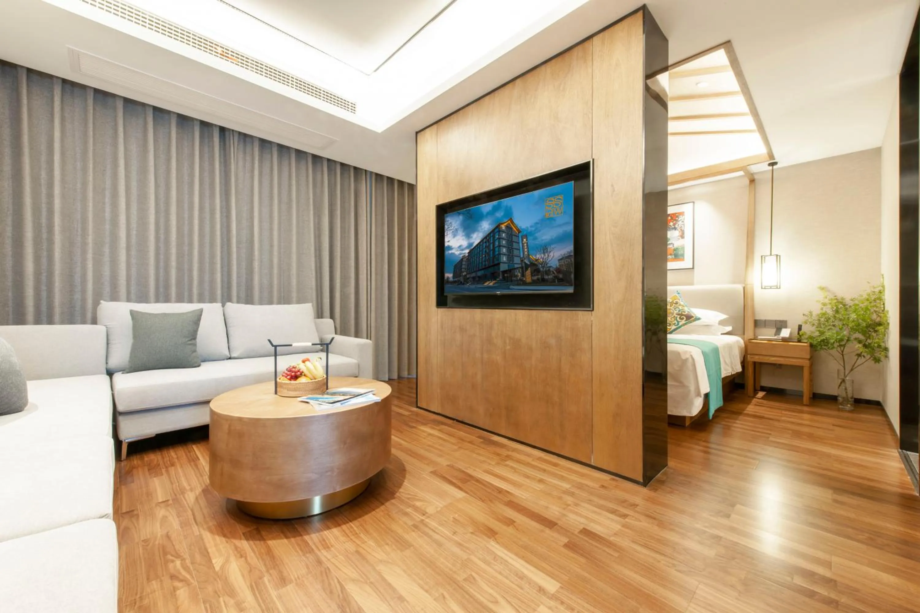 Living room in SSAW Boutiquel Hotel Xizi