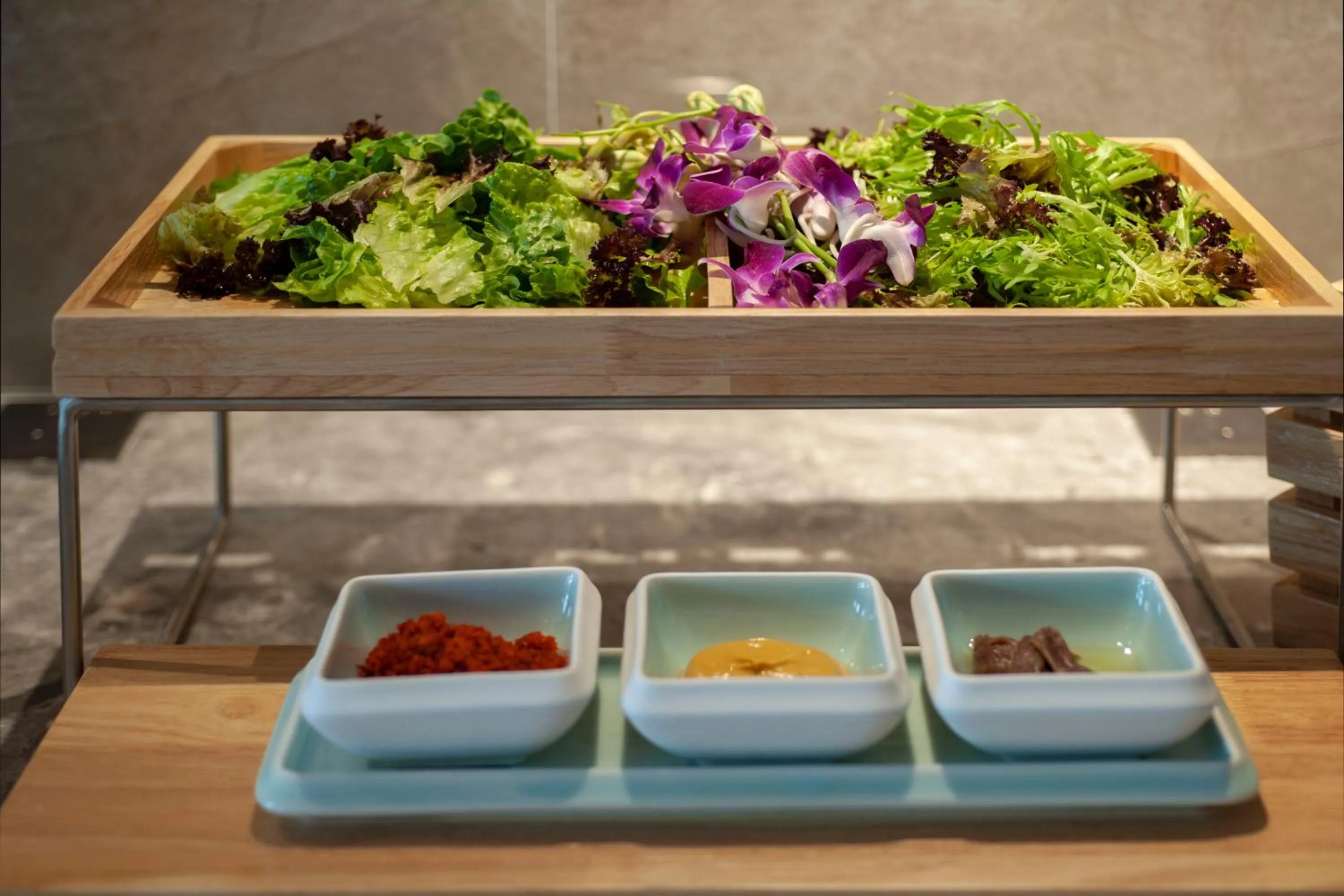 Buffet breakfast in SSAW Boutiquel Hotel Xizi