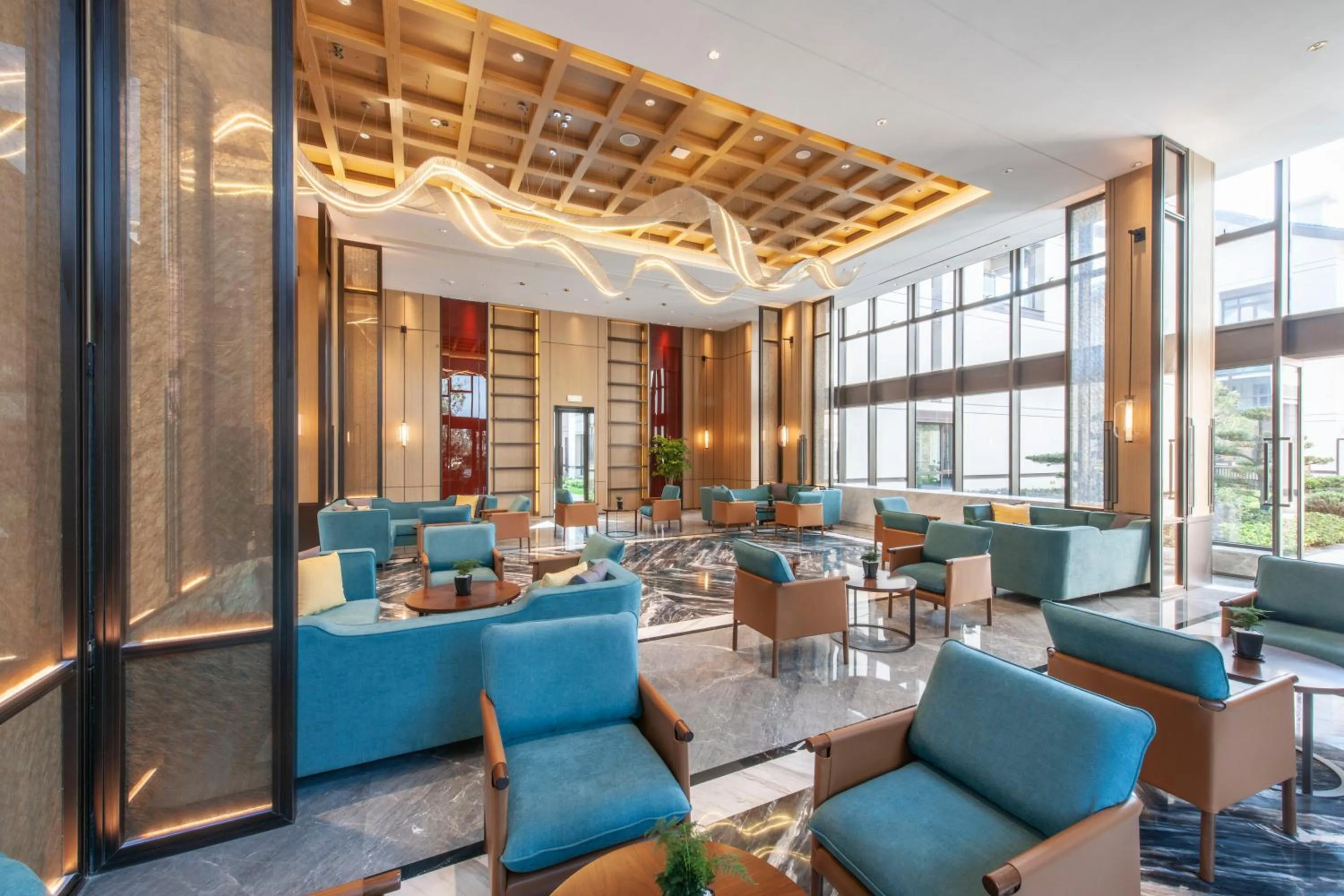 Lobby or reception in SSAW Boutiquel Hotel Xizi