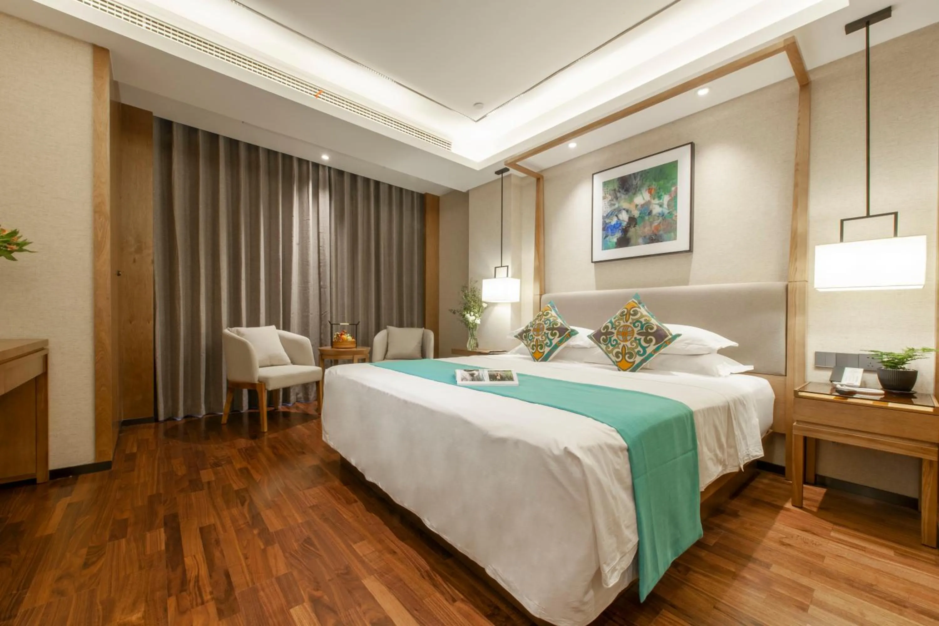 Photo of the whole room in SSAW Boutiquel Hotel Xizi