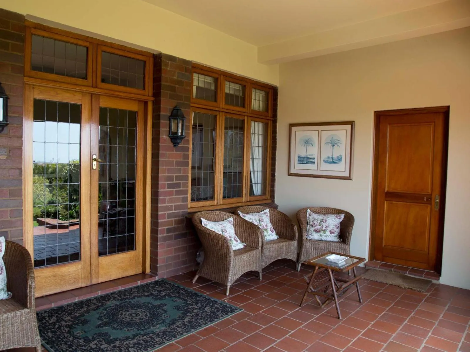 Patio in Ridgeview Lodge