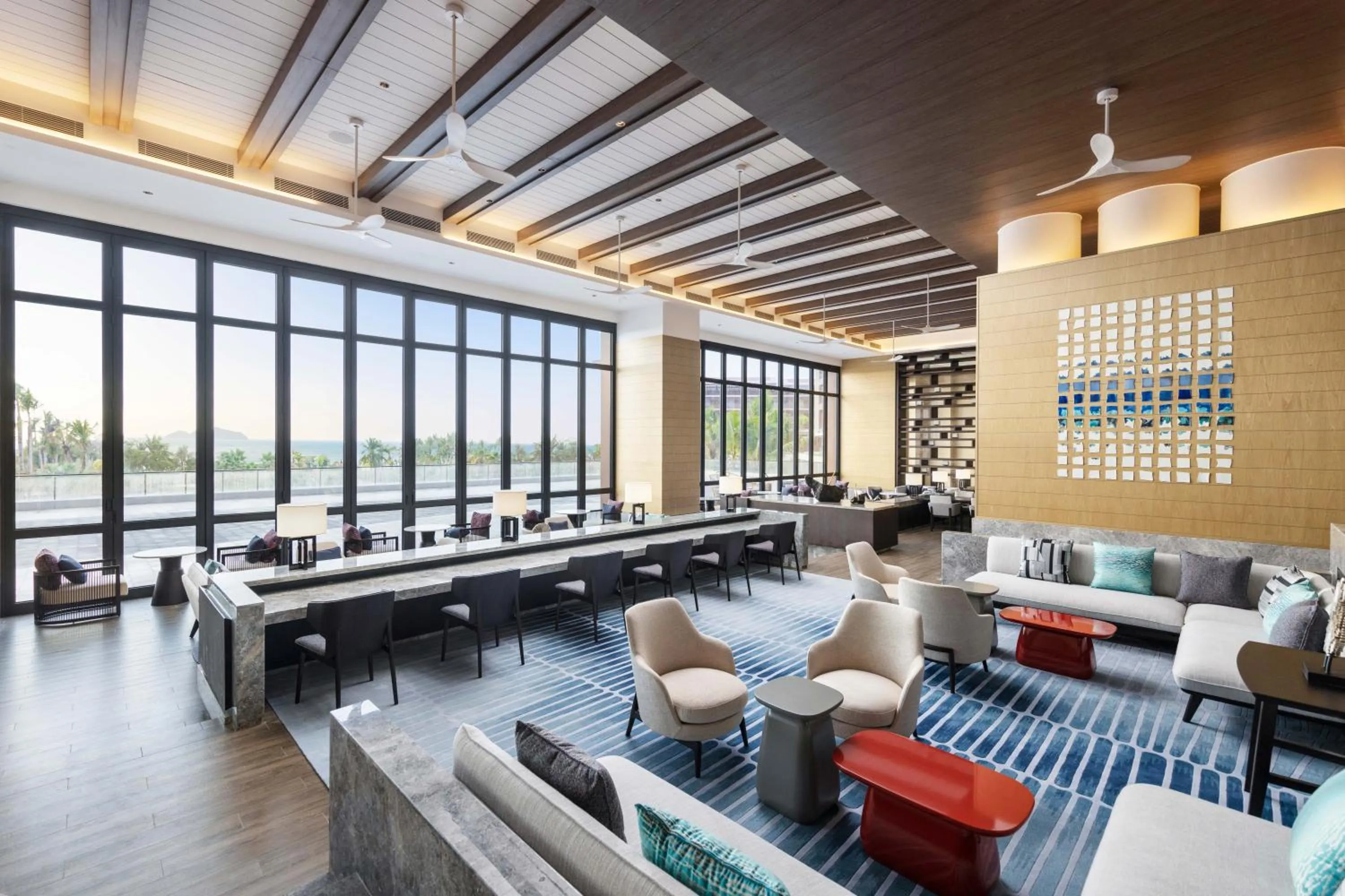 Lobby or reception in Hyatt Regency Sanya Tianli Bay