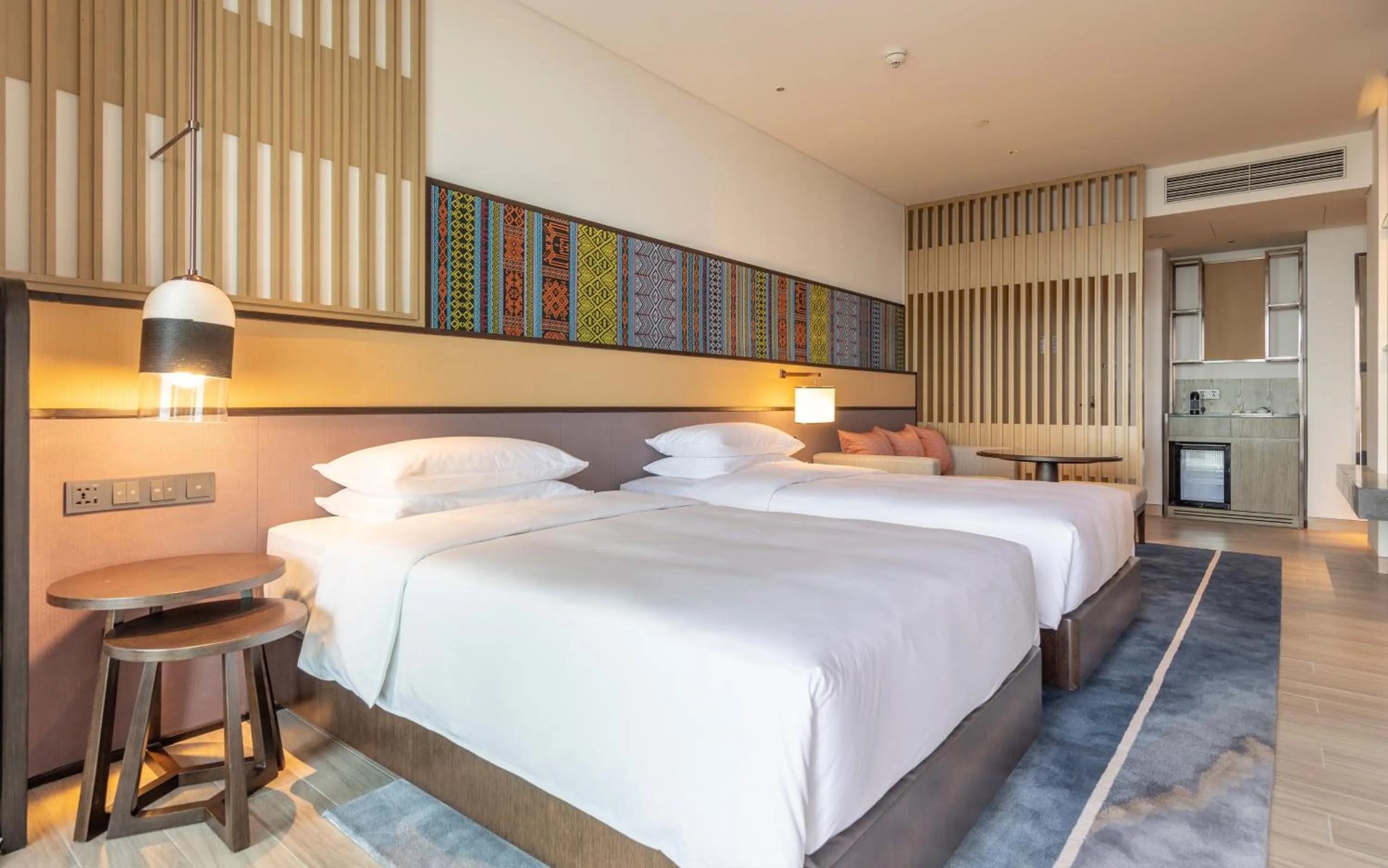 Bed in Hyatt Regency Sanya Tianli Bay