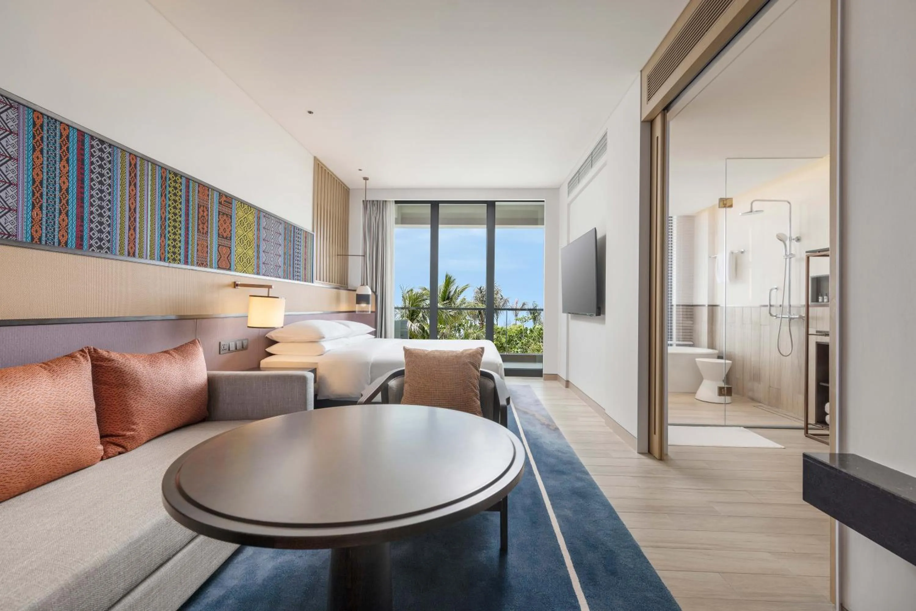 Bed in Hyatt Regency Sanya Tianli Bay