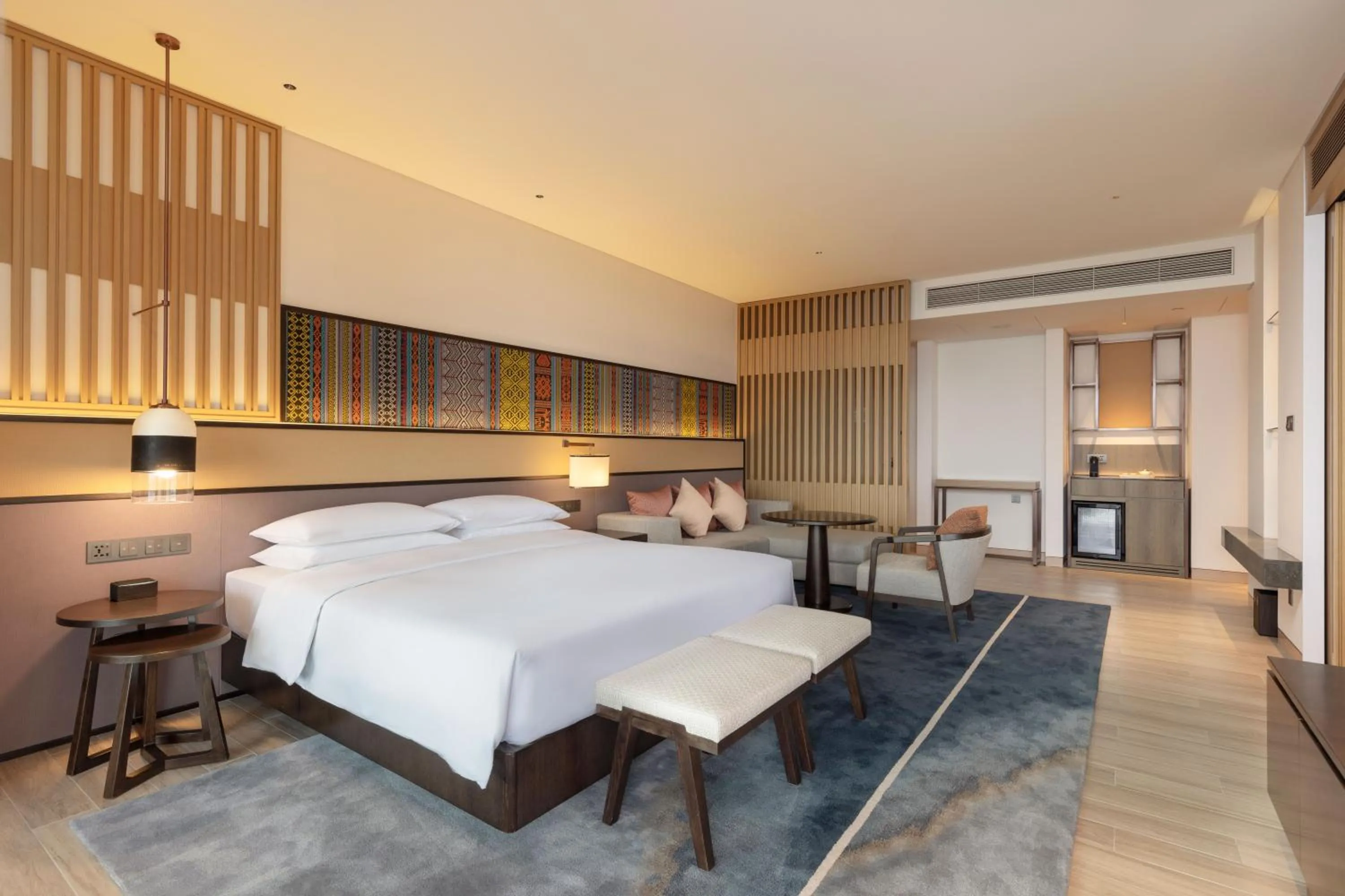 Bed in Hyatt Regency Sanya Tianli Bay