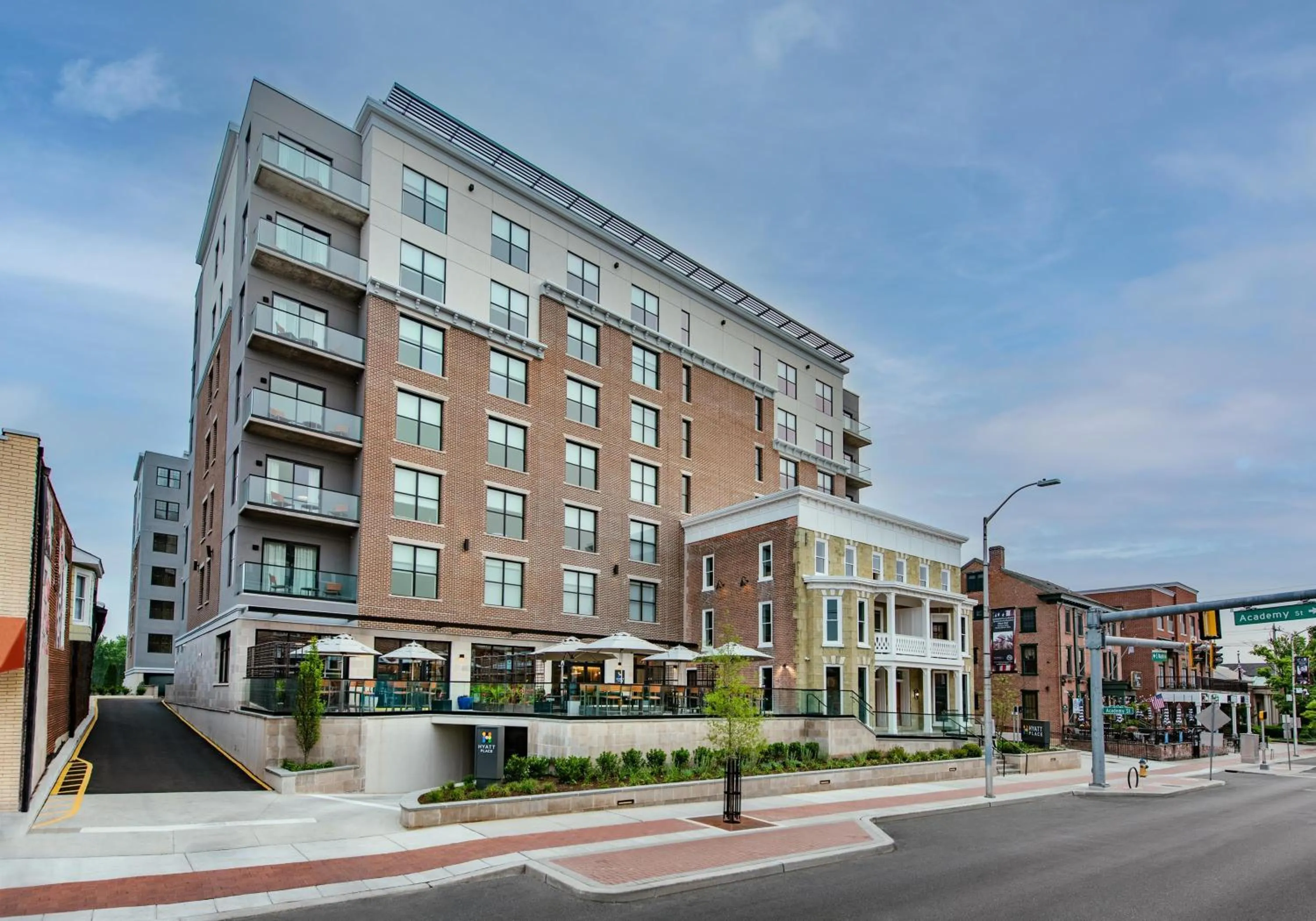 Property building in Hyatt Place Newark-Main Street