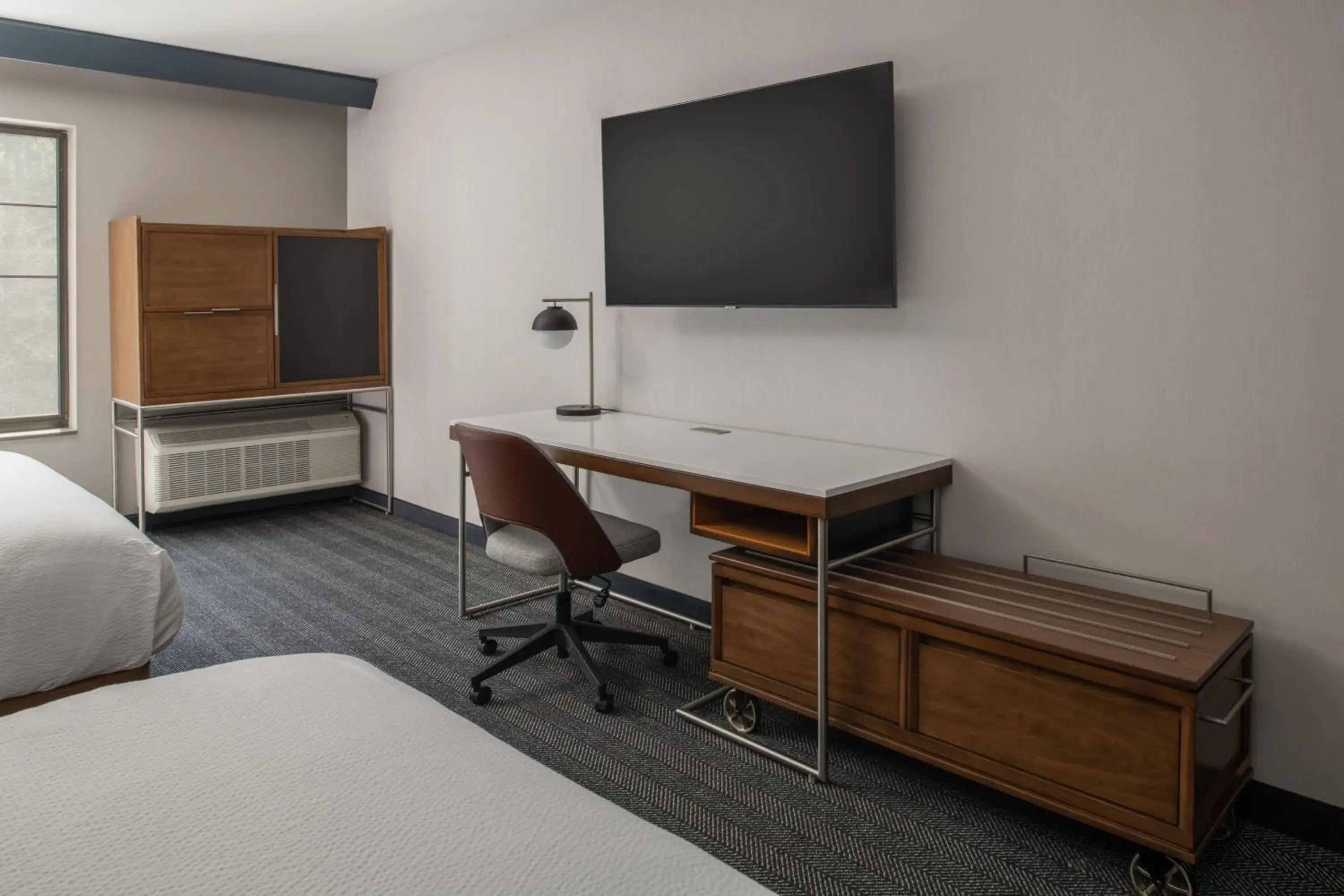 Standard Queen Room with Two Queen Beds - Hearing Accessible in Courtyard by Marriott Olympia Standard Queen Room with Two Queen Beds - Hearing Accessible in Courtyard by Marriott Olympia