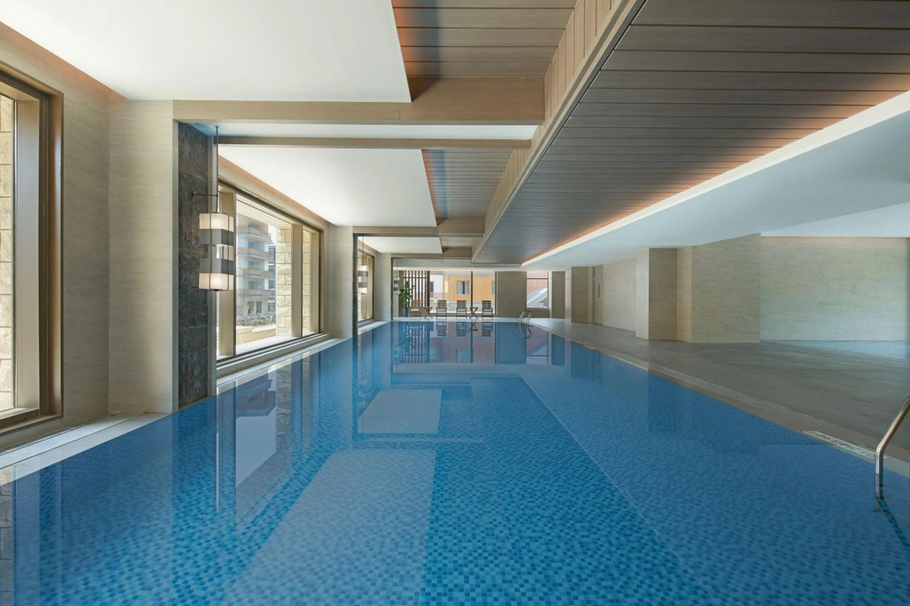 Swimming pool in Courtyard by Marriott Chongli
