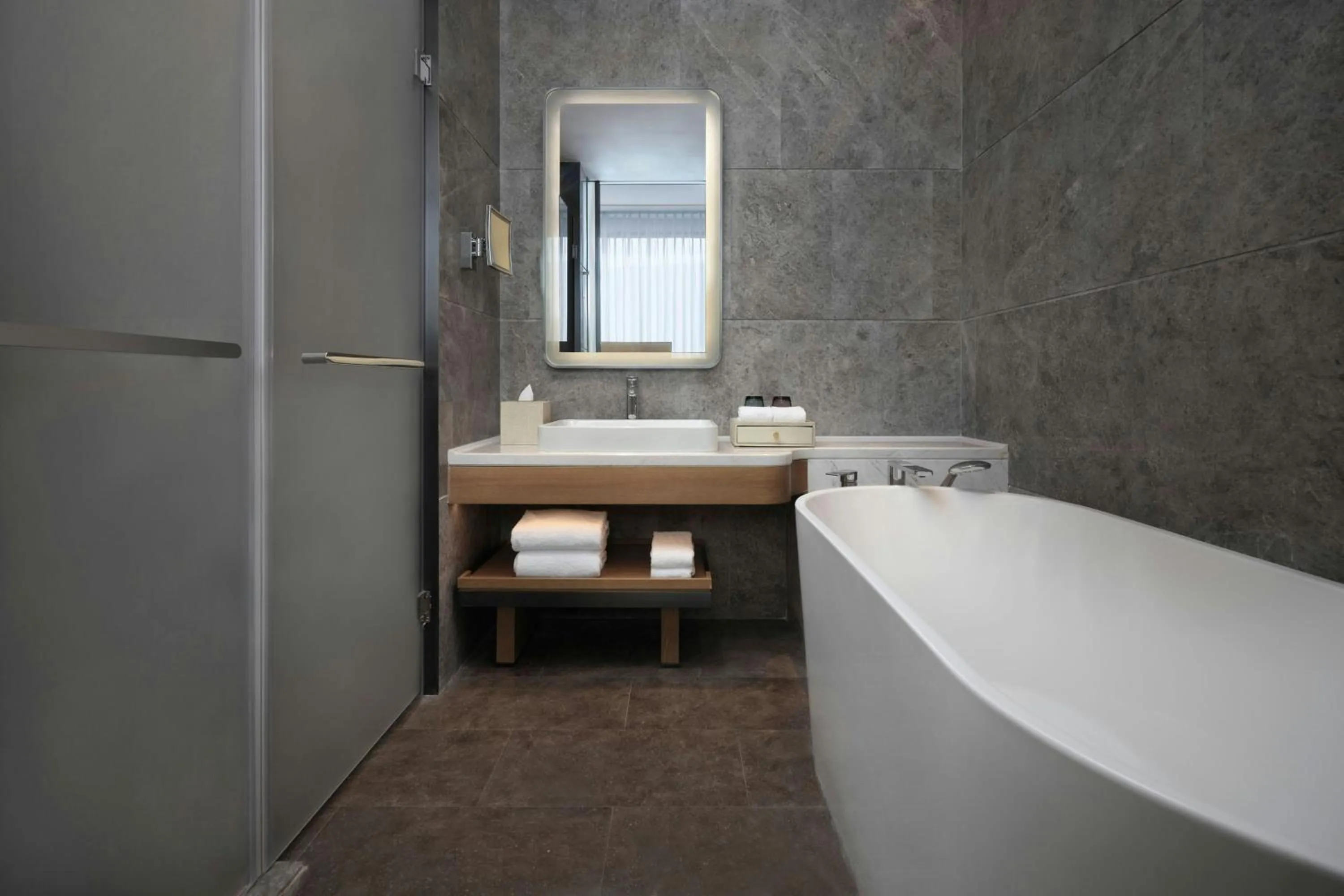 Bathroom in Courtyard by Marriott Chongli