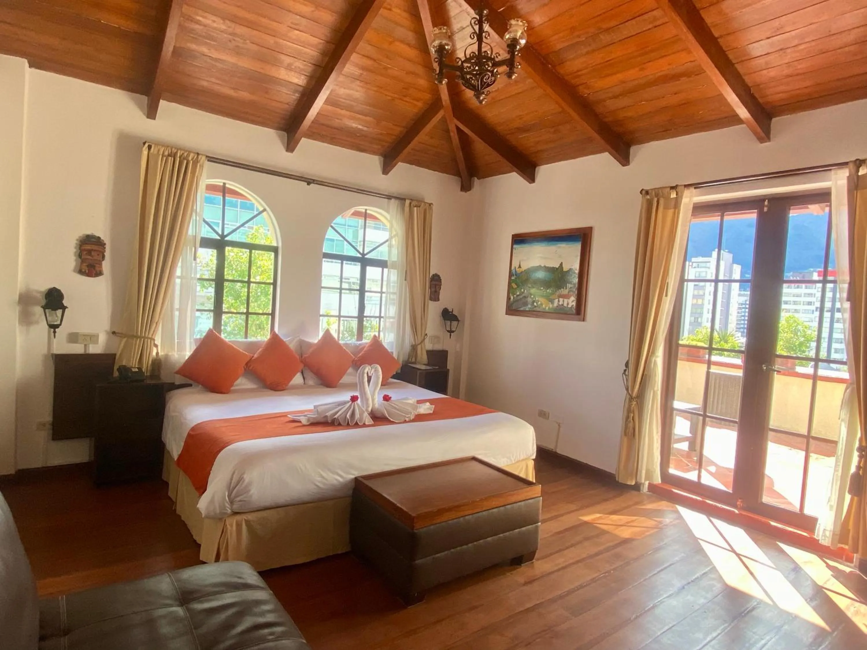 Bed in Kituandes Hotel