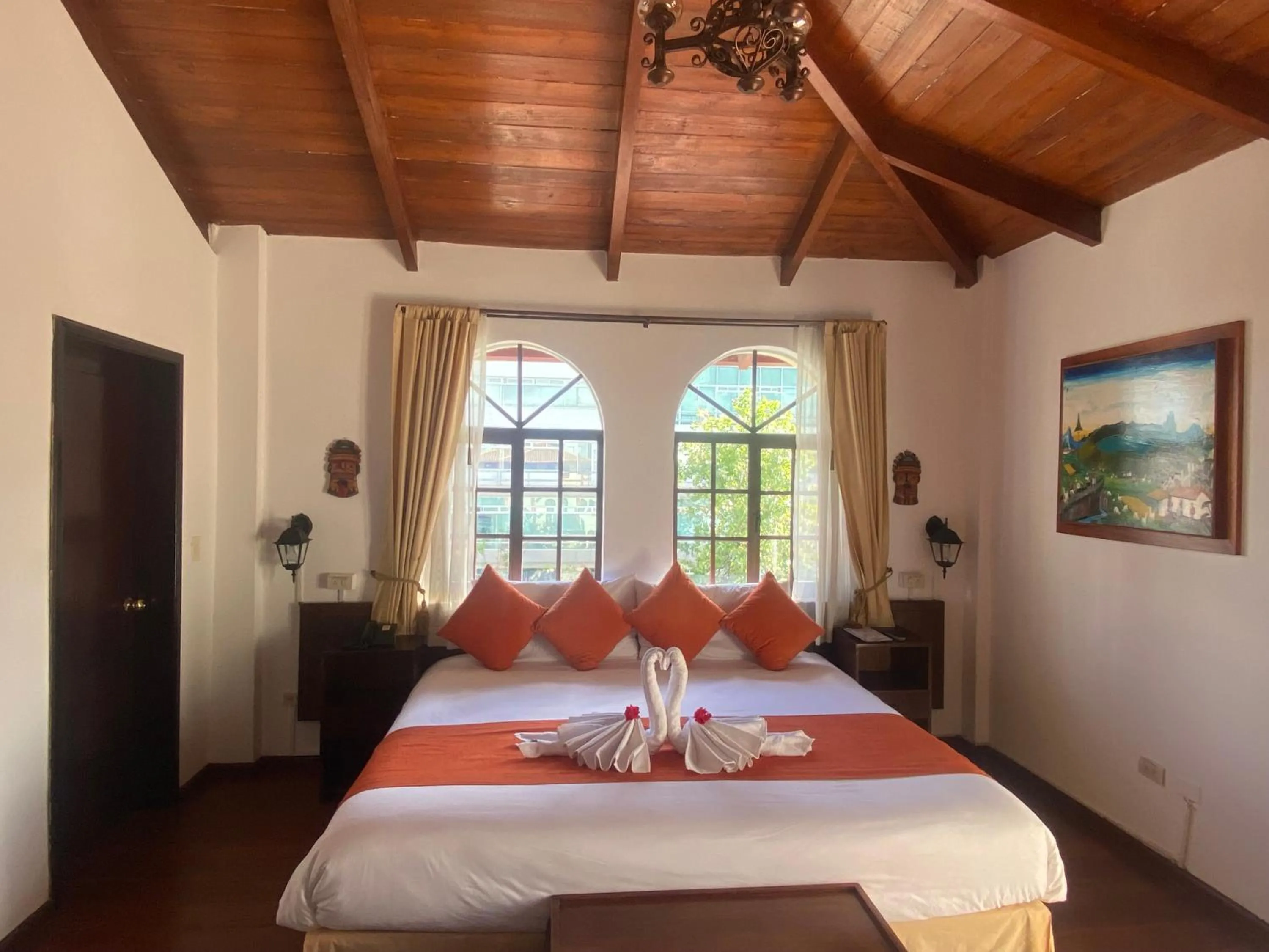 Bed in Kituandes Hotel