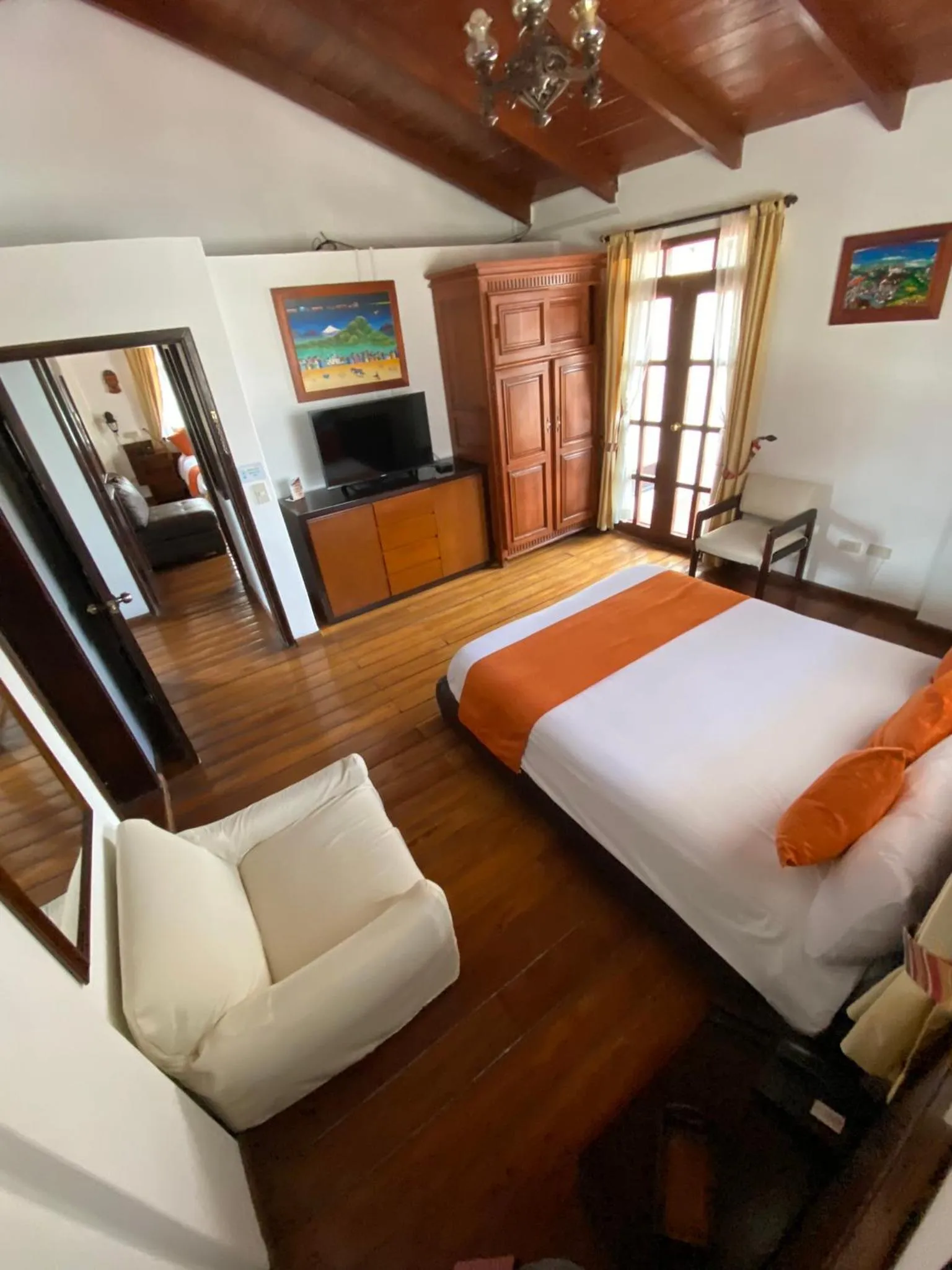 Bed in Kituandes Hotel