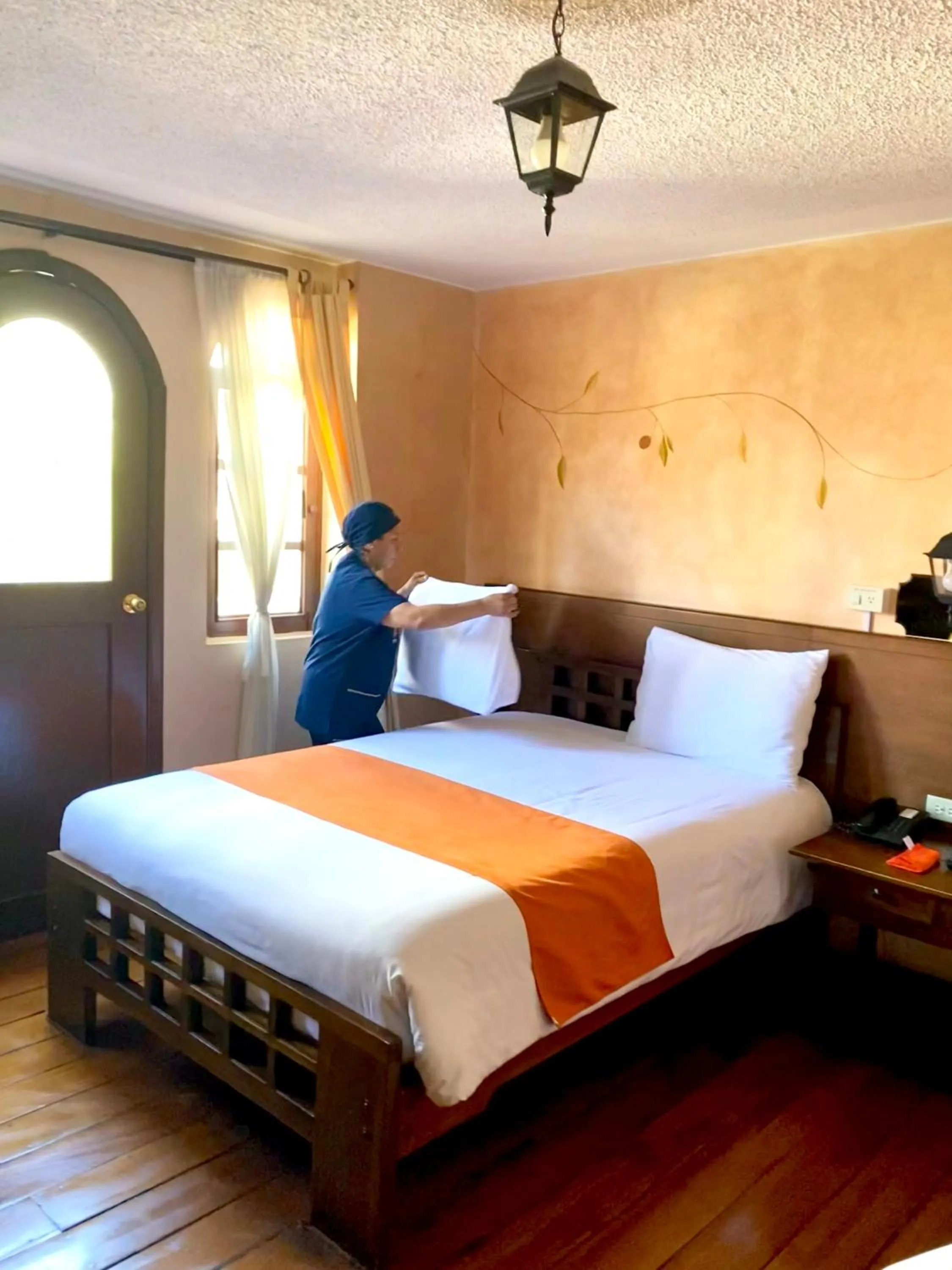 Bed in Kituandes Hotel