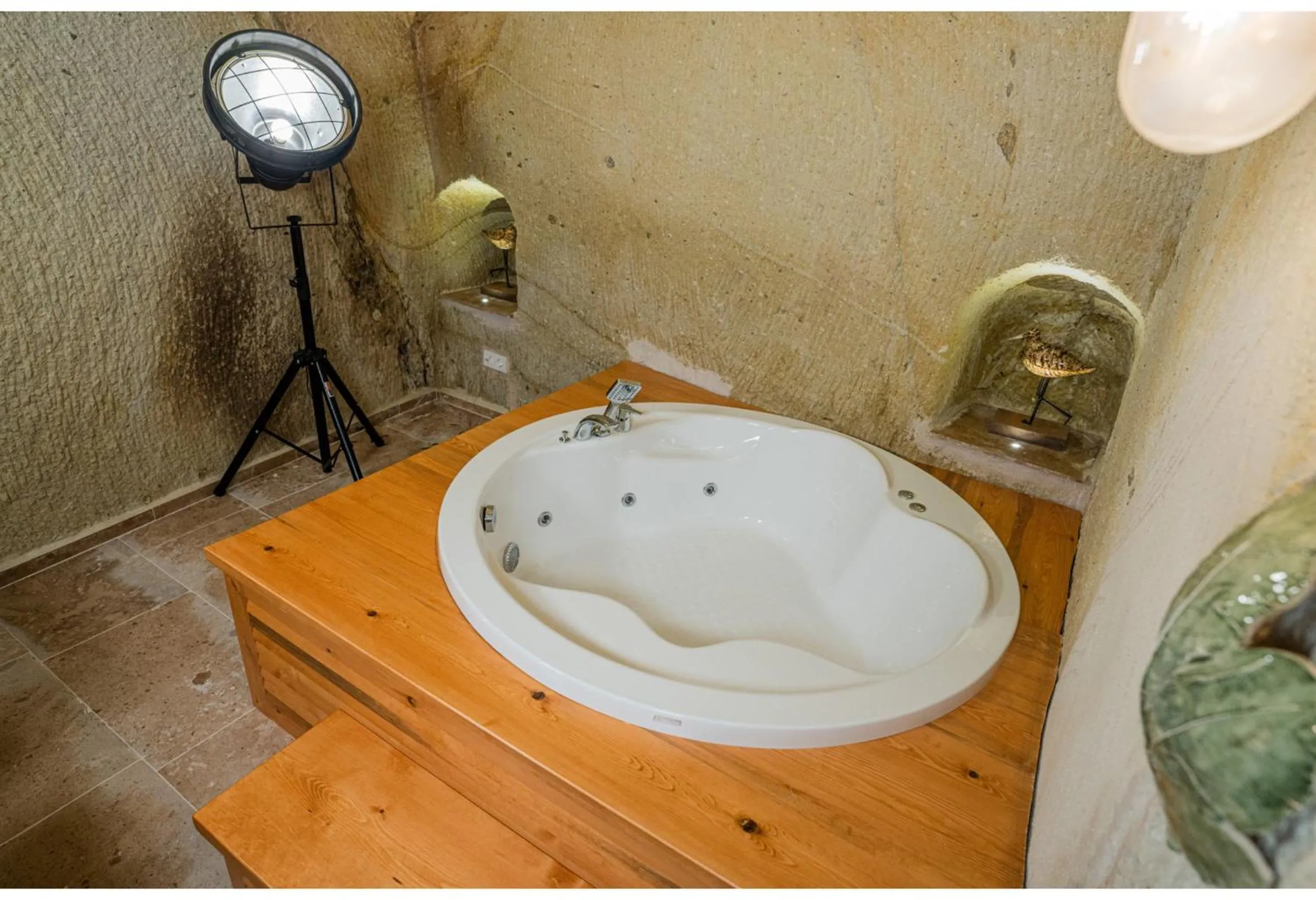 Bathroom in Bala Cave House