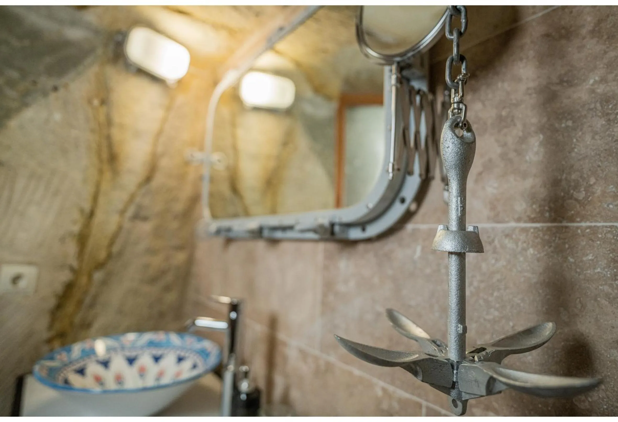 Bathroom in Bala Cave House